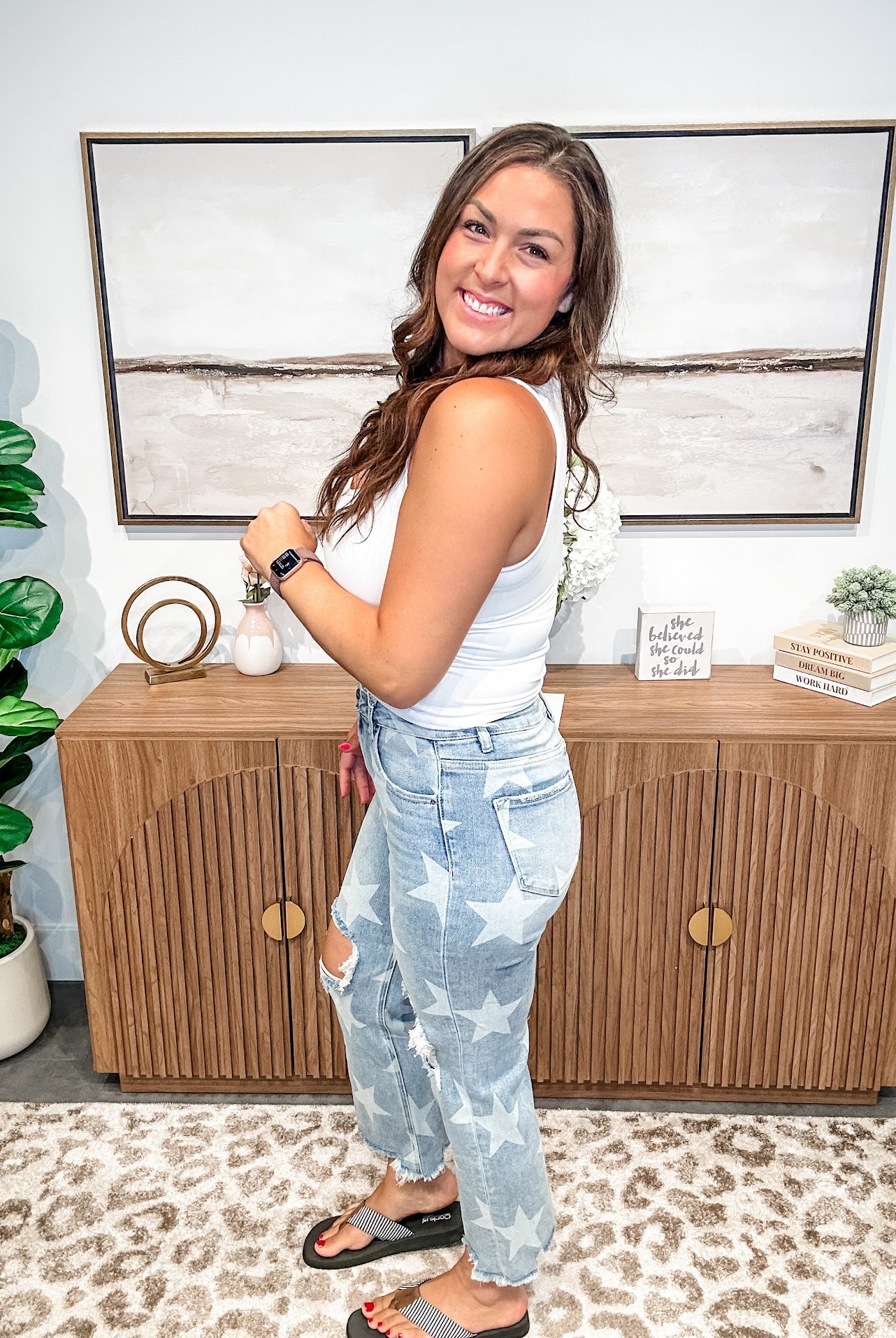 Sea To Shining High Rise Denim (0-15)-200 Denim-RISEN-Hello Friends Boutique-Woman's Fashion Boutique Located in Traverse City, MI