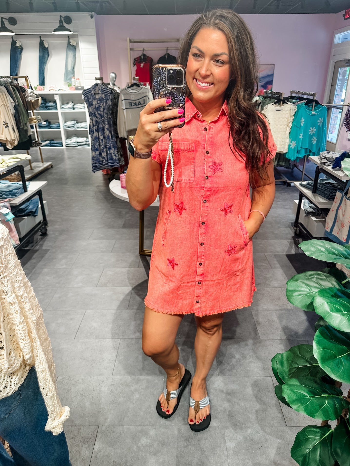 A Star Is Born Dress in Red (S-L)-180 Dresses-JODIFL-Hello Friends Boutique-Woman's Fashion Boutique Located in Traverse City, MI