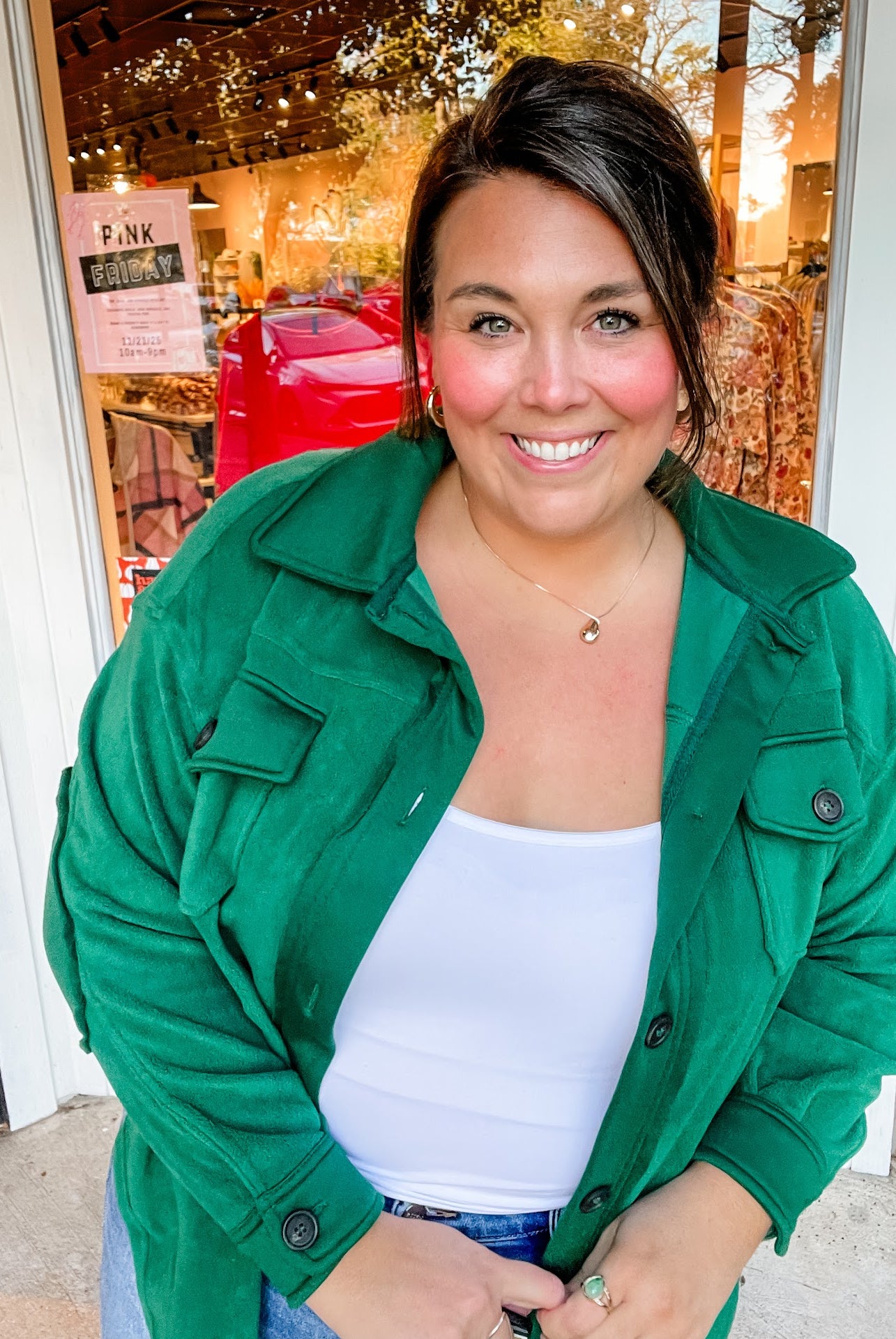 Cozy Comet Fleece Shacket (S-XL)-170 Jackets-Zenana-Hello Friends Boutique-Woman's Fashion Boutique Located in Traverse City, MI