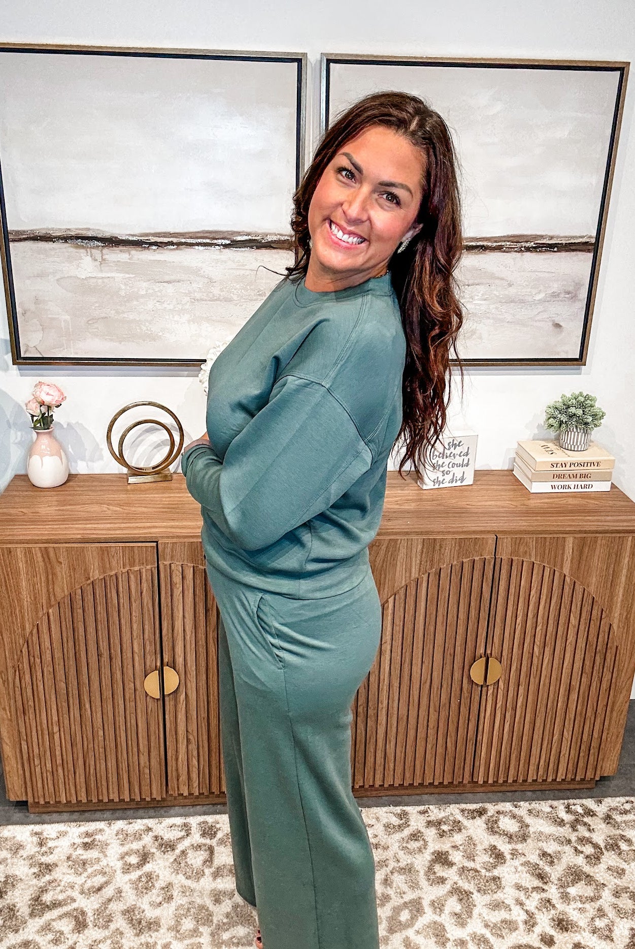 Chic Comfort Scuba Set (S-3XL)-110 Long Sleeves-Zenana-Hello Friends Boutique-Woman's Fashion Boutique Located in Traverse City, MI