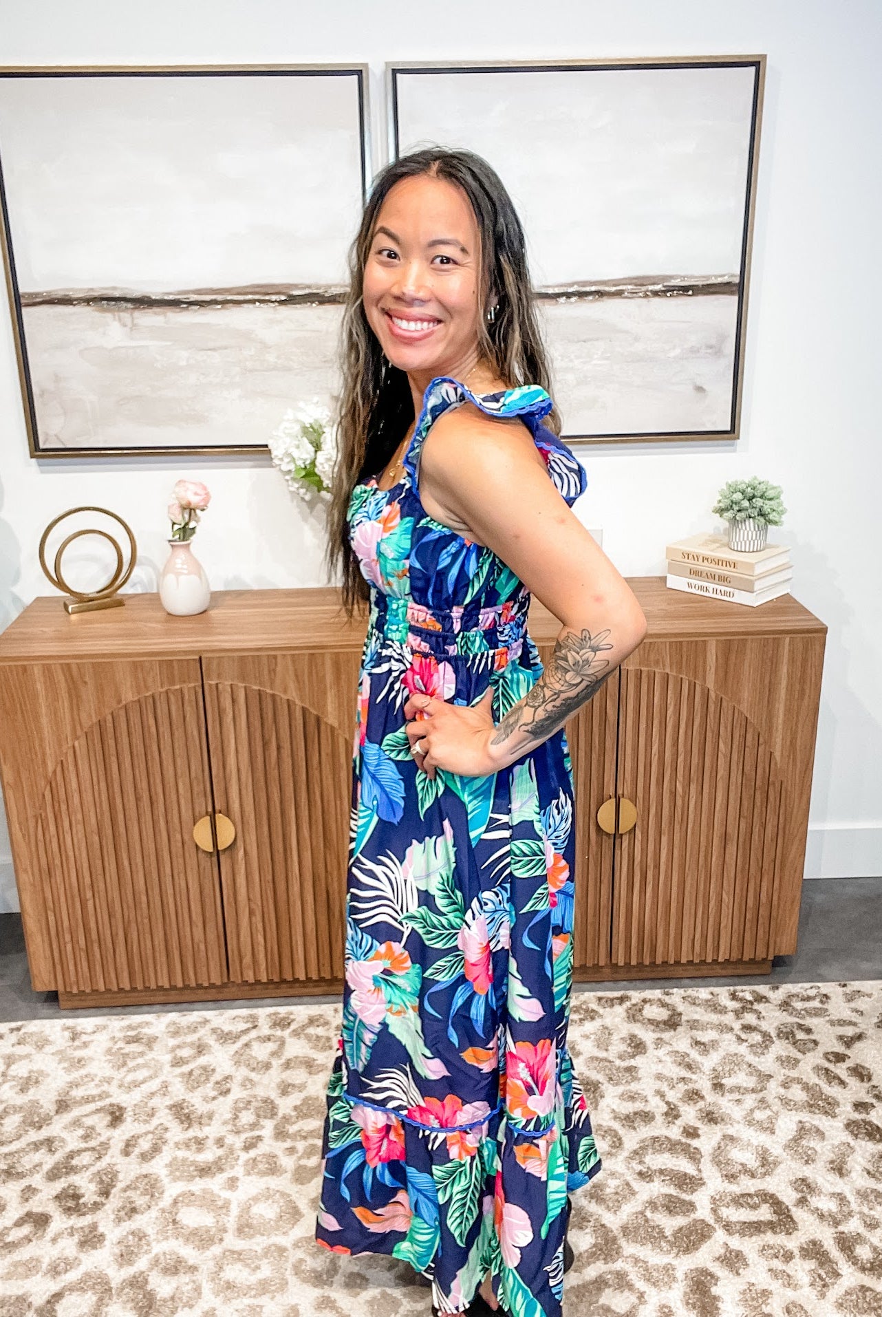 Taking It Slow Dress (S-L)-180 Dresses-UMGEE-Hello Friends Boutique-Woman's Fashion Boutique Located in Traverse City, MI