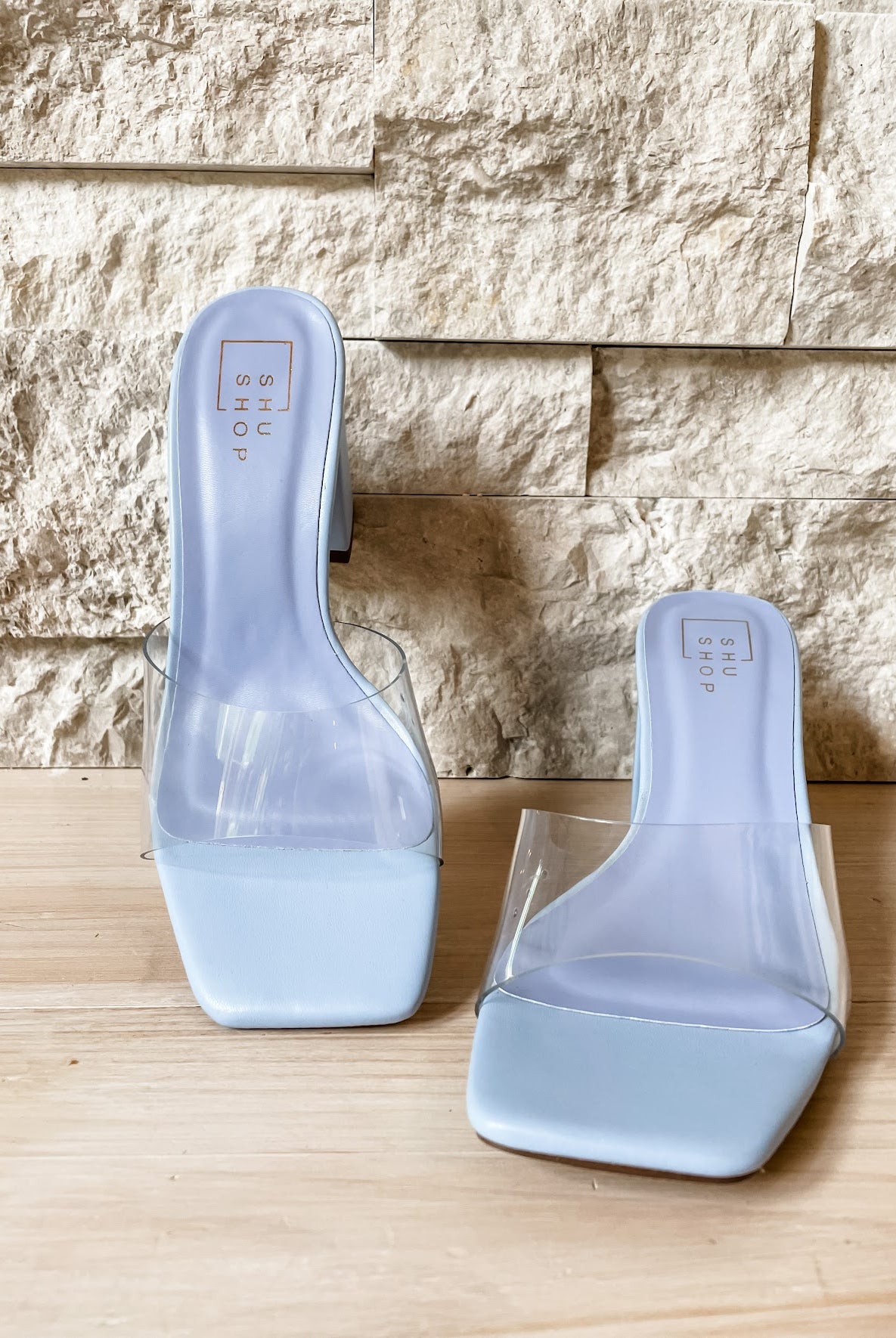 Gloria Heels in Light Blue (6-10)-250 Shoes-Shu Shop-Hello Friends Boutique-Woman's Fashion Boutique Located in Traverse City, MI