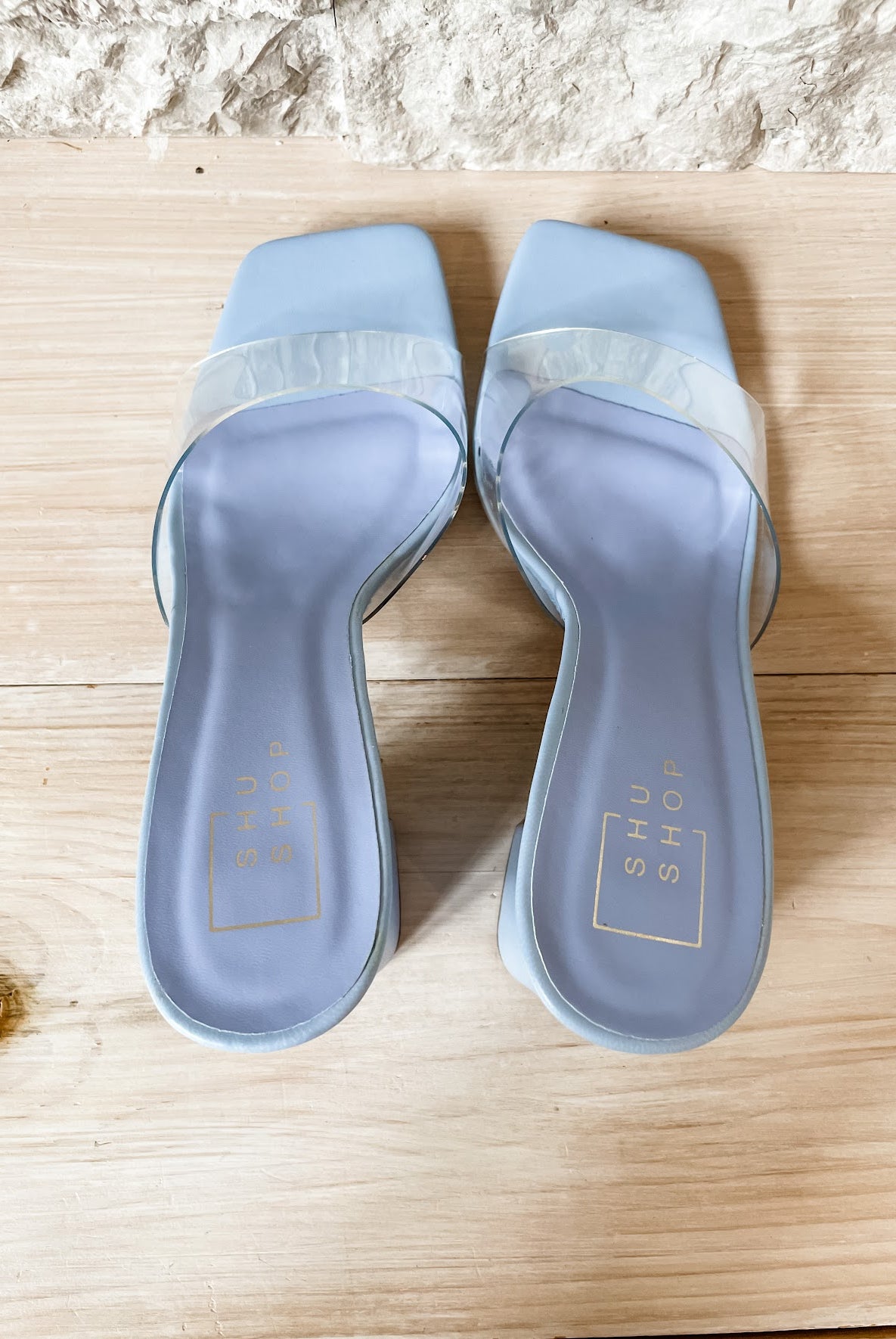 Gloria Heels in Light Blue (6-10)-250 Shoes-Shu Shop-Hello Friends Boutique-Woman's Fashion Boutique Located in Traverse City, MI