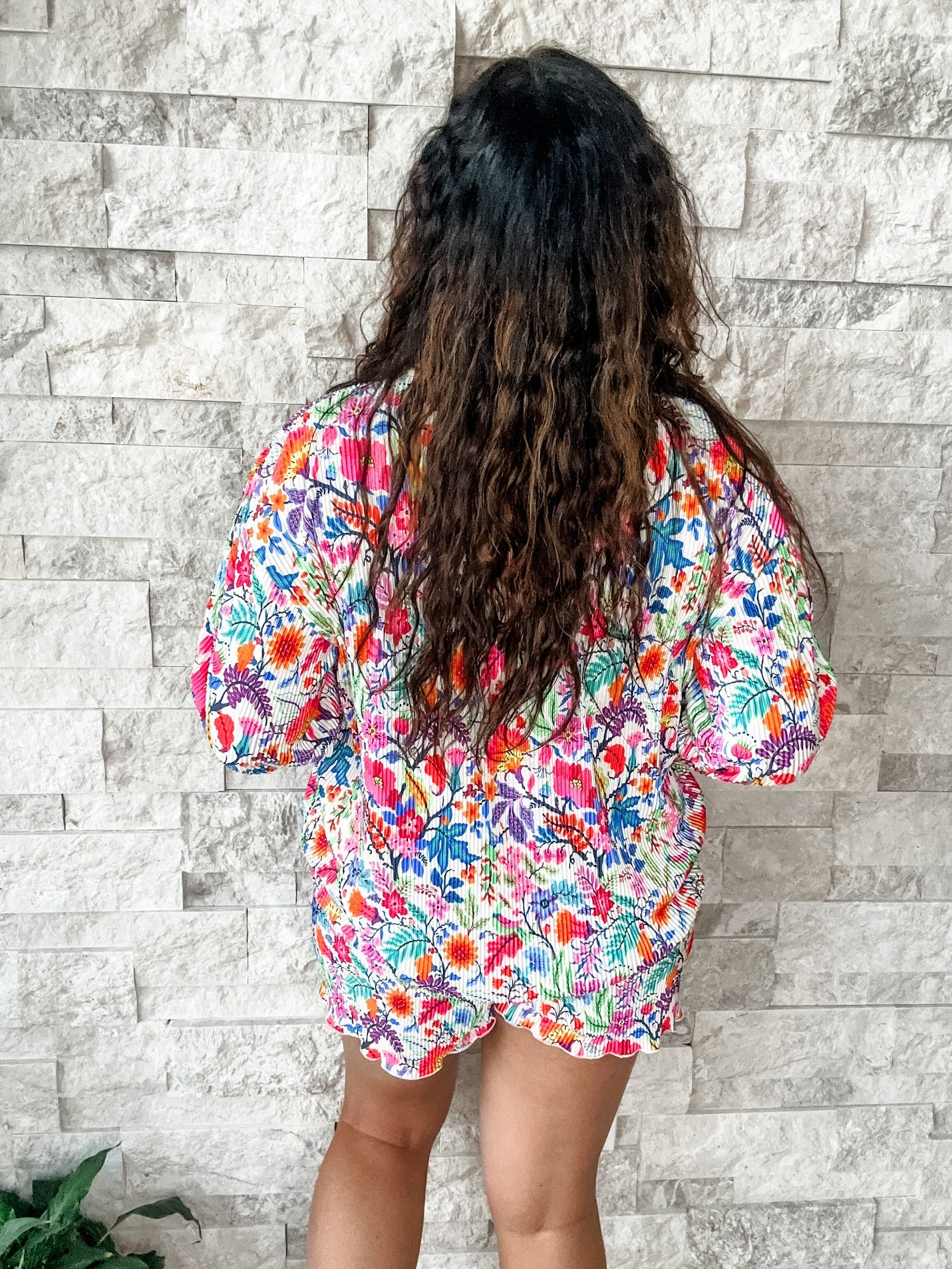 Fiesta Time Pleated Set (S-3XL)-190 Rompers/Jumpsuits-Jess Lea Wholesale-Hello Friends Boutique-Woman's Fashion Boutique Located in Traverse City, MI