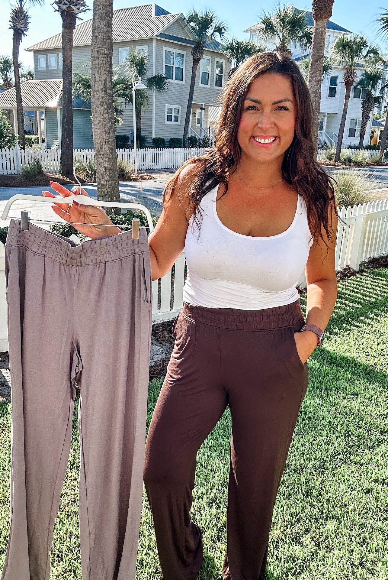 DreamFit Wide Leg Lounge Pants (S-3XL)-230 Other Bottoms-Rae Mode-Hello Friends Boutique-Woman's Fashion Boutique Located in Traverse City, MI