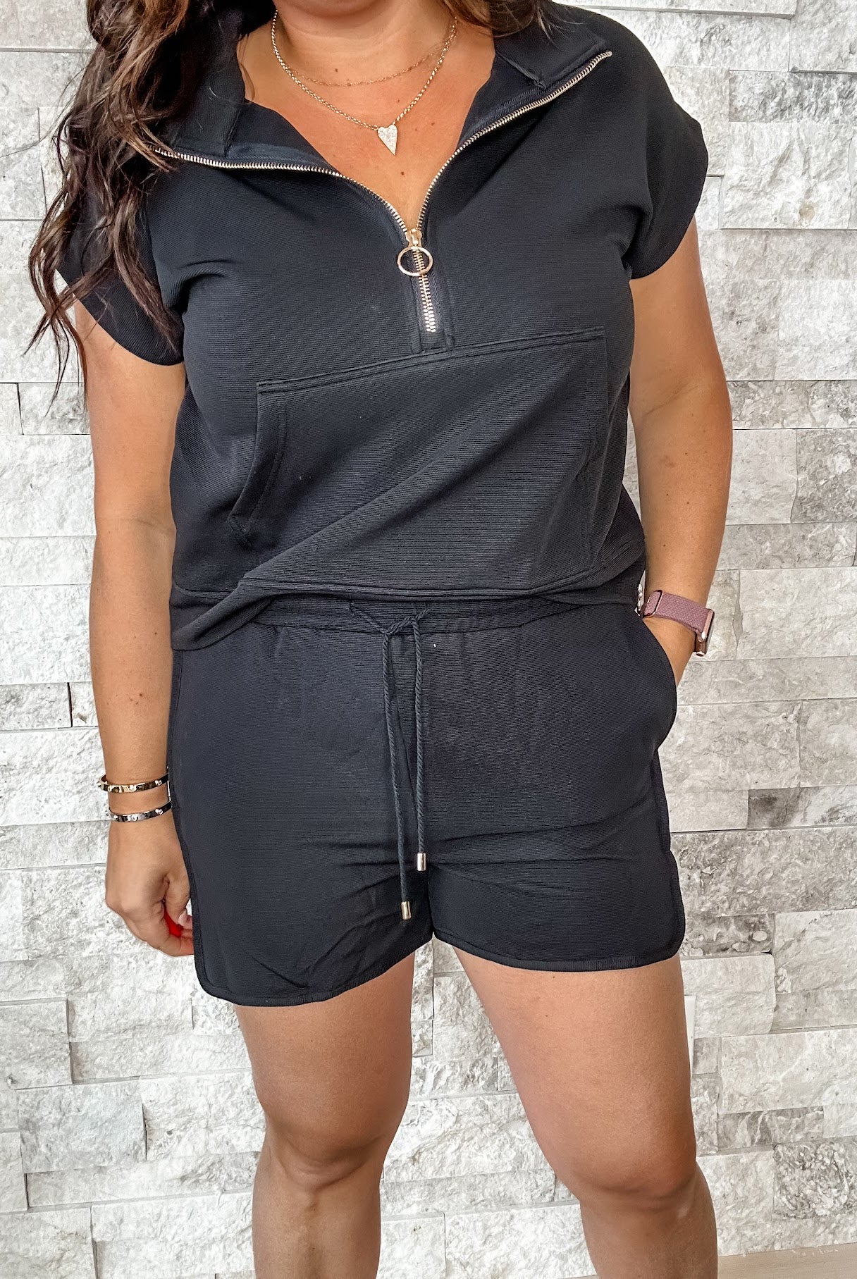 Break Away Bottoms (S-L)-100 Short Sleeve-Entro-Hello Friends Boutique-Woman's Fashion Boutique Located in Traverse City, MI