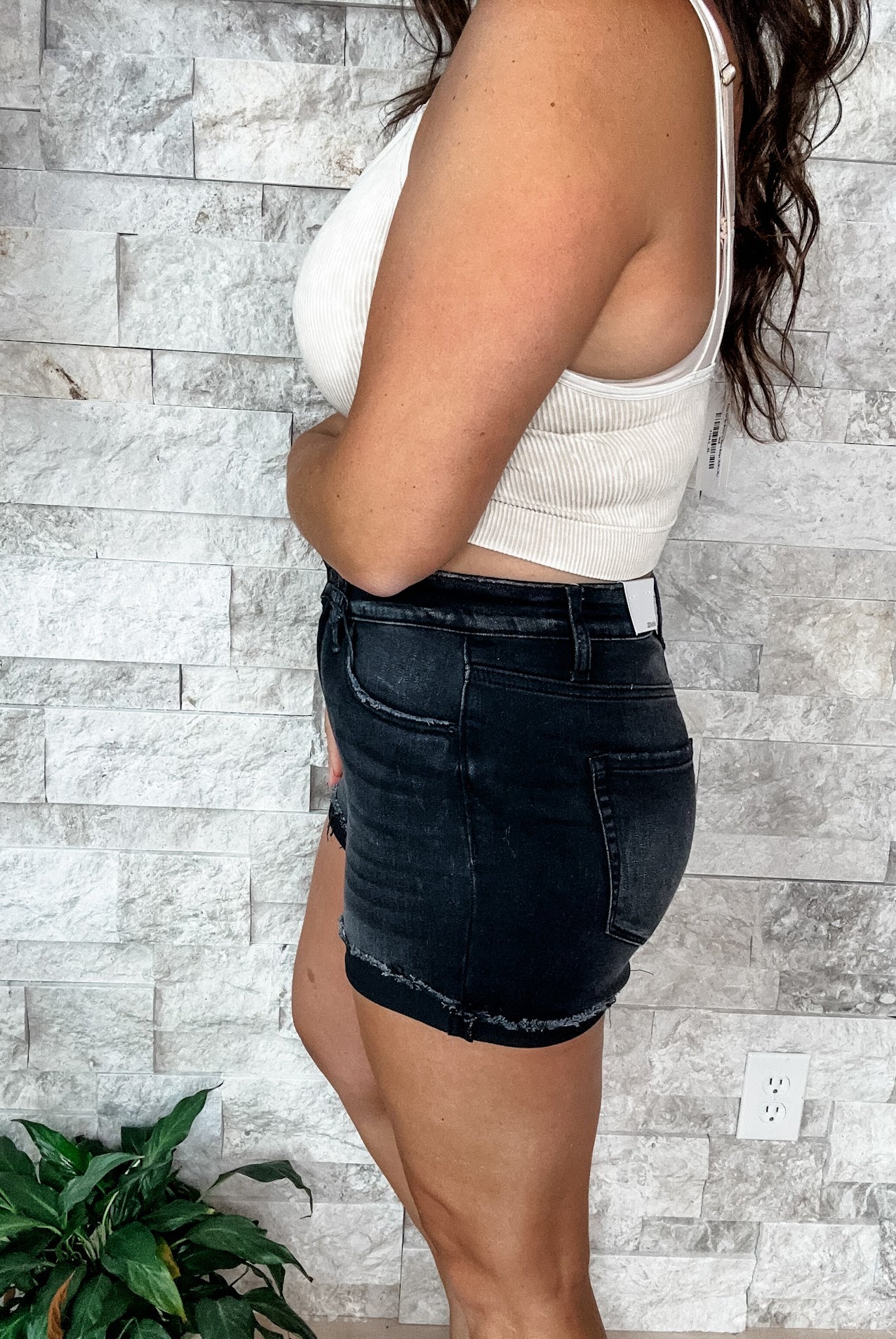 Closing Time Shorts (S-XL)-220 Shorts/Skirts/Skorts-Zenana-Hello Friends Boutique-Woman's Fashion Boutique Located in Traverse City, MI