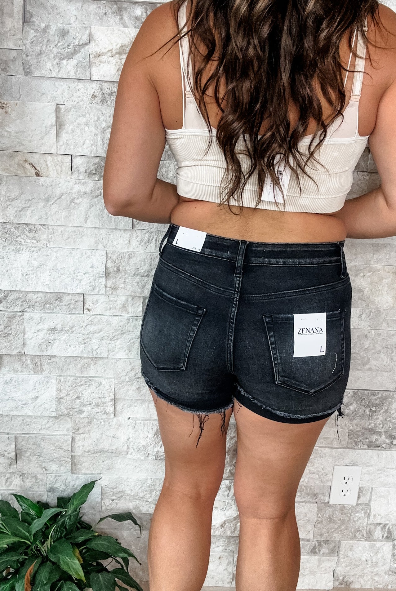 Closing Time Shorts (S-XL)-220 Shorts/Skirts/Skorts-Zenana-Hello Friends Boutique-Woman's Fashion Boutique Located in Traverse City, MI