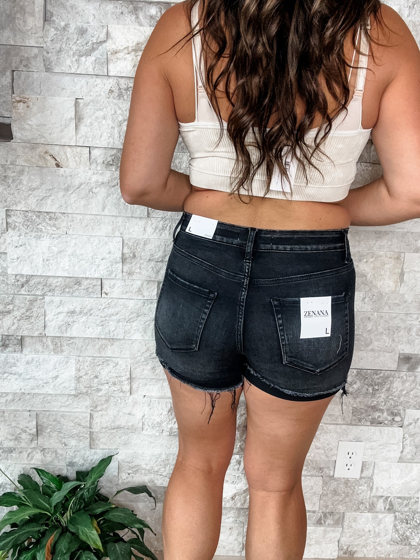 Closing Time Shorts (S-XL)-220 Shorts/Skirts/Skorts-Zenana-Hello Friends Boutique-Woman's Fashion Boutique Located in Traverse City, MI