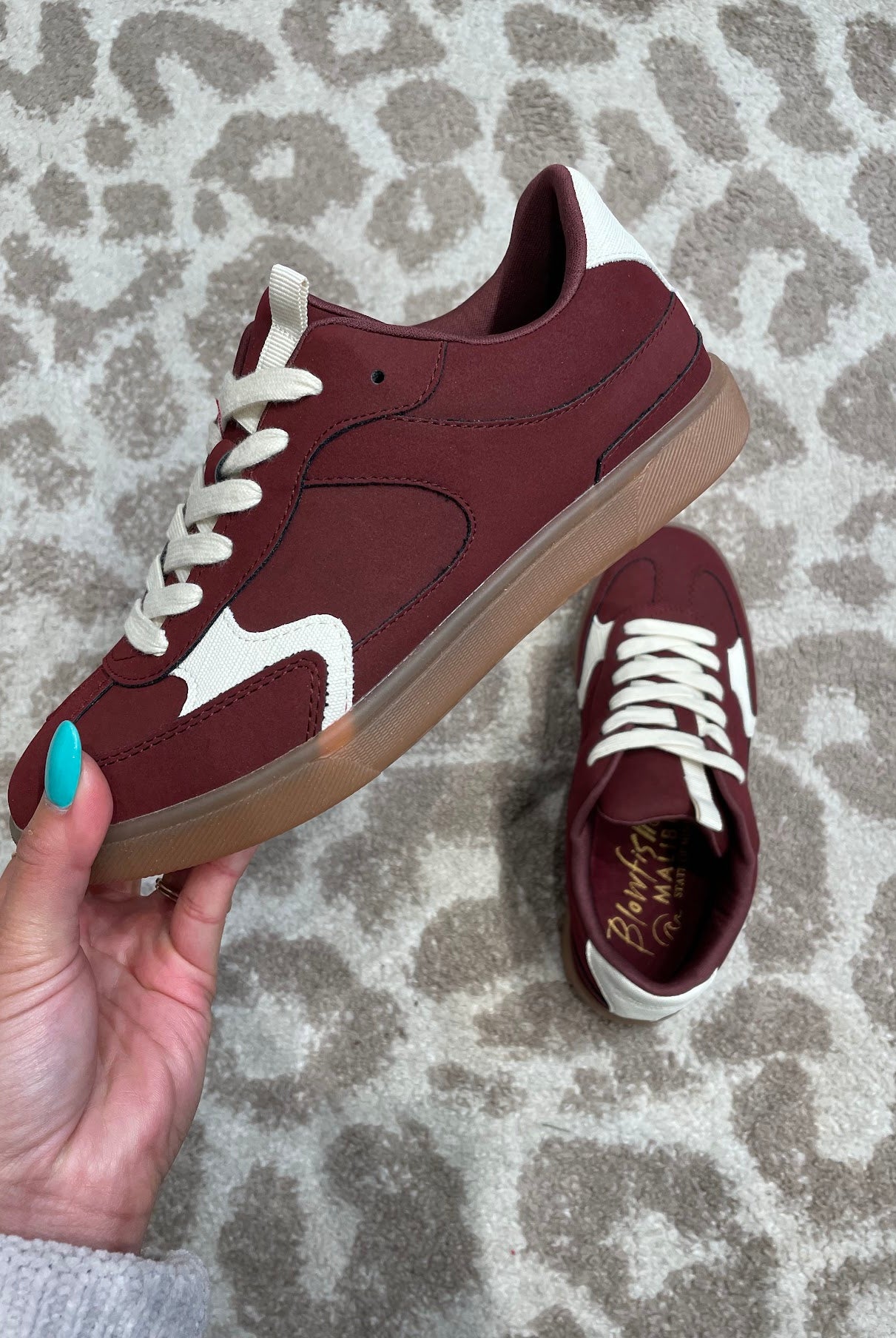 The Tastic Retro Sneaker in Carmine Red (7-11)-250 Shoes-BLOWFISH-Hello Friends Boutique-Woman's Fashion Boutique Located in Traverse City, MI