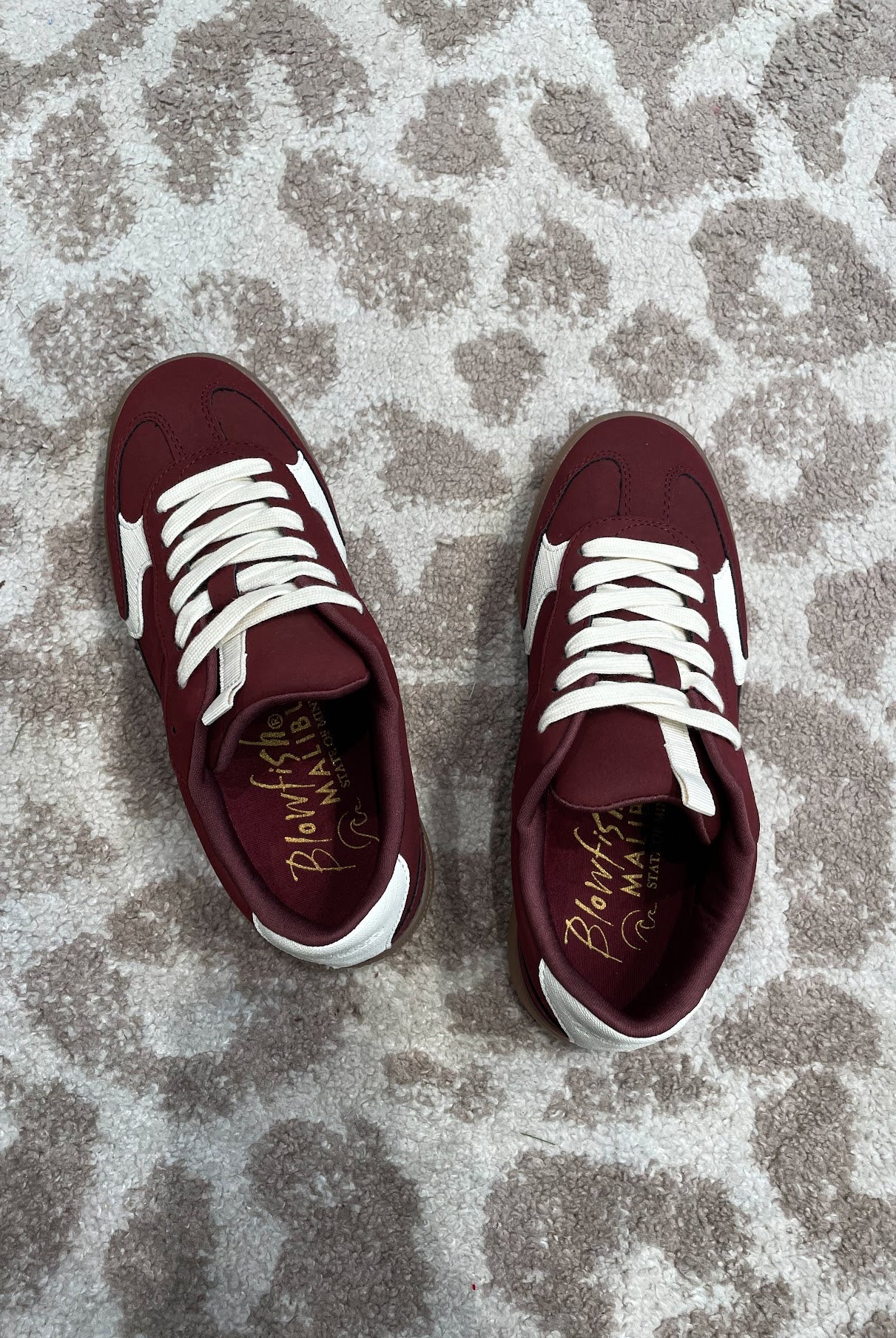 The Tastic Retro Sneaker in Carmine Red (7-11)-250 Shoes-BLOWFISH-Hello Friends Boutique-Woman's Fashion Boutique Located in Traverse City, MI