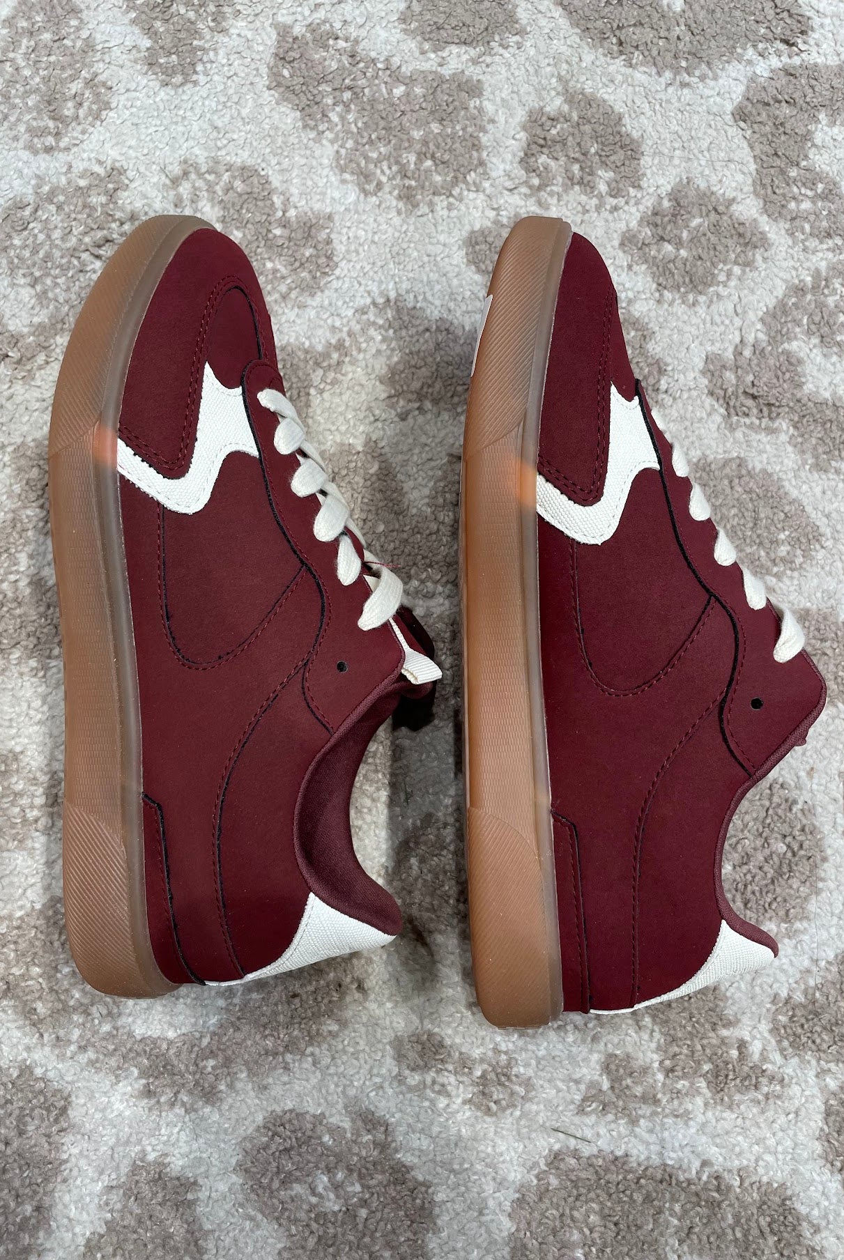 The Tastic Retro Sneaker in Carmine Red (7-11)-250 Shoes-BLOWFISH-Hello Friends Boutique-Woman's Fashion Boutique Located in Traverse City, MI