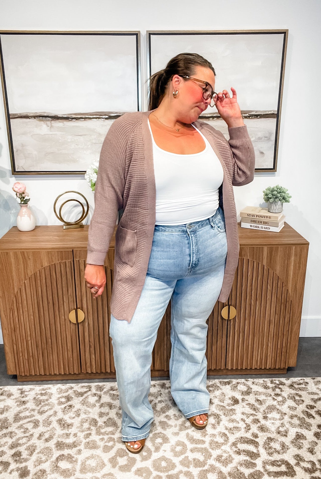 The Everyday Layers Cardigan (S/M-2X/3X)-160 Cardigans/Kimonos-COZY CO-Hello Friends Boutique-Woman's Fashion Boutique Located in Traverse City, MI