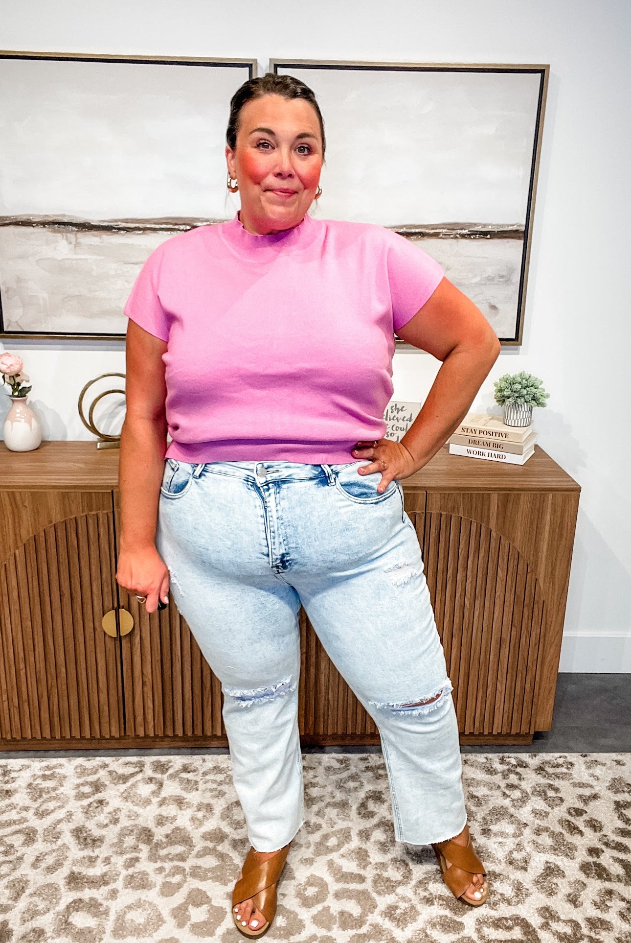 The Rebel Slim Straight Jeans (3-15, 1X-3X)-200 Denim-RISEN-Hello Friends Boutique-Woman's Fashion Boutique Located in Traverse City, MI