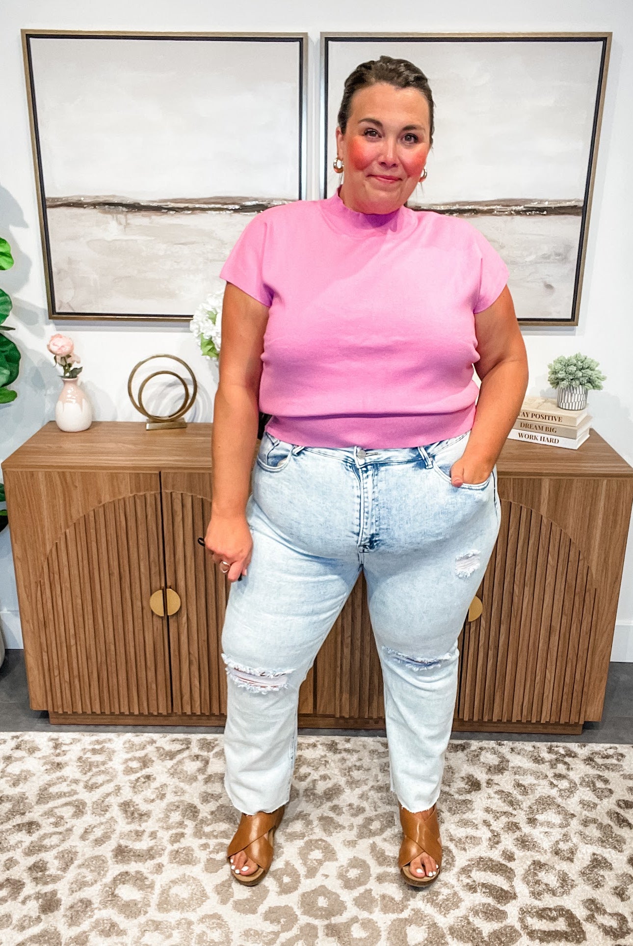 The Rebel Slim Straight Jeans (3-15, 1X-3X)-200 Denim-RISEN-Hello Friends Boutique-Woman's Fashion Boutique Located in Traverse City, MI