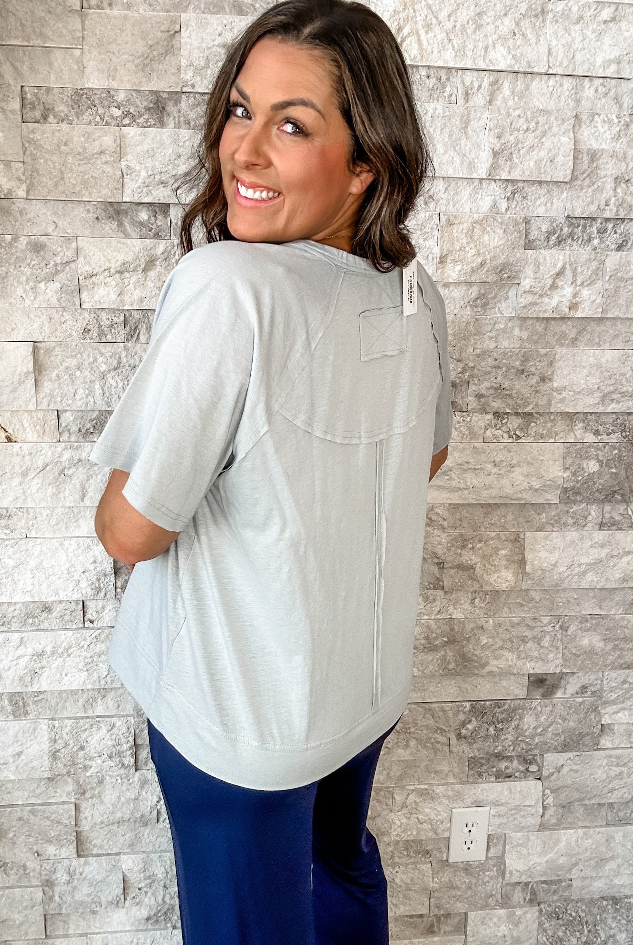 Back Then Top (S-3XL)-100 Short Sleeve-Rae Mode-Hello Friends Boutique-Woman's Fashion Boutique Located in Traverse City, MI