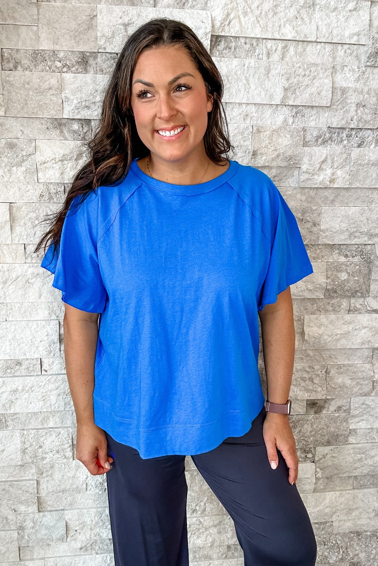 Back Then Top (S-3XL)-100 Short Sleeve-Rae Mode-Hello Friends Boutique-Woman's Fashion Boutique Located in Traverse City, MI