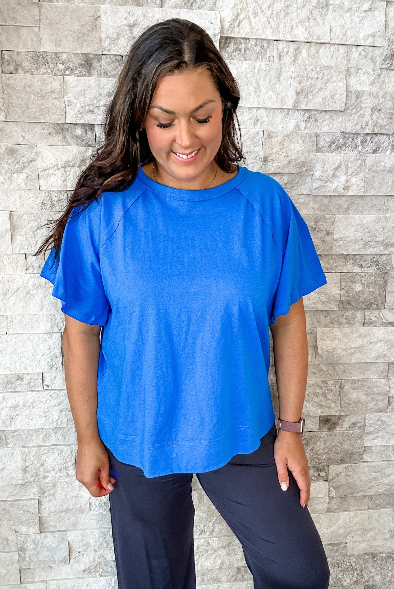 Back Then Top (S-3XL)-100 Short Sleeve-Rae Mode-Hello Friends Boutique-Woman's Fashion Boutique Located in Traverse City, MI