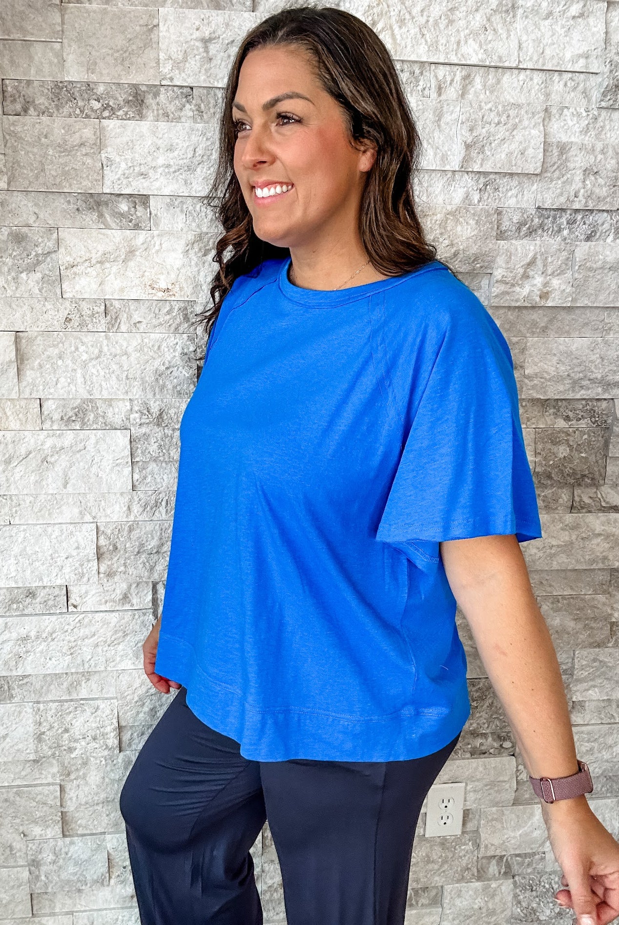 Back Then Top (S-3XL)-100 Short Sleeve-Rae Mode-Hello Friends Boutique-Woman's Fashion Boutique Located in Traverse City, MI