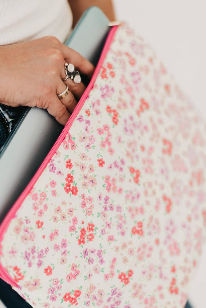 Palmer Puffer Laptop Sleeve-Bag Accessories-Pretty Simple Wholesale-Hello Friends Boutique-Woman's Fashion Boutique Located in Traverse City, MI