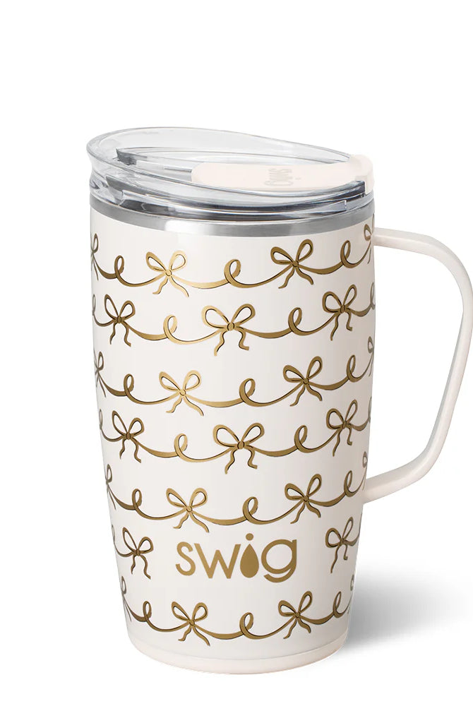 Pretty in Pearl Travel Mug 18oz-300 Treats/Gift-Swig Life-Hello Friends Boutique-Woman's Fashion Boutique Located in Traverse City, MI