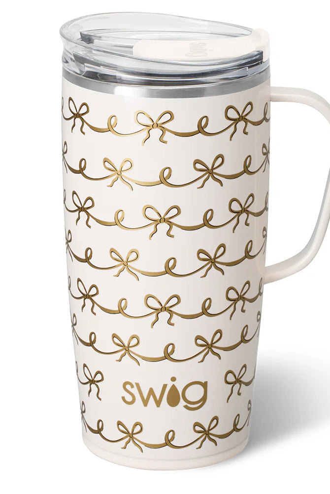 Pretty in Pearl Travel Mug 22oz-300 Treats/Gift-Swig Life-Hello Friends Boutique-Woman's Fashion Boutique Located in Traverse City, MI