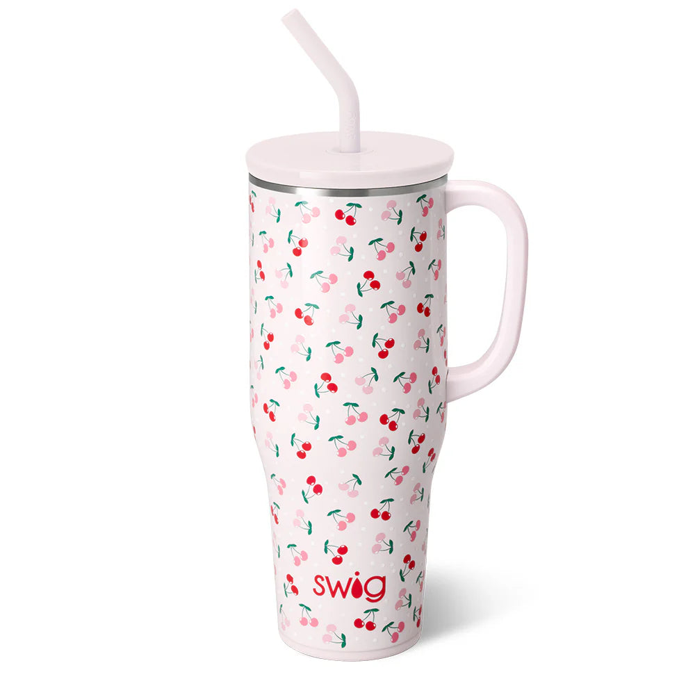 Cherry Pie Mega Mug 40oz-300 Treats/Gift-Swig Life-Hello Friends Boutique-Woman's Fashion Boutique Located in Traverse City, MI
