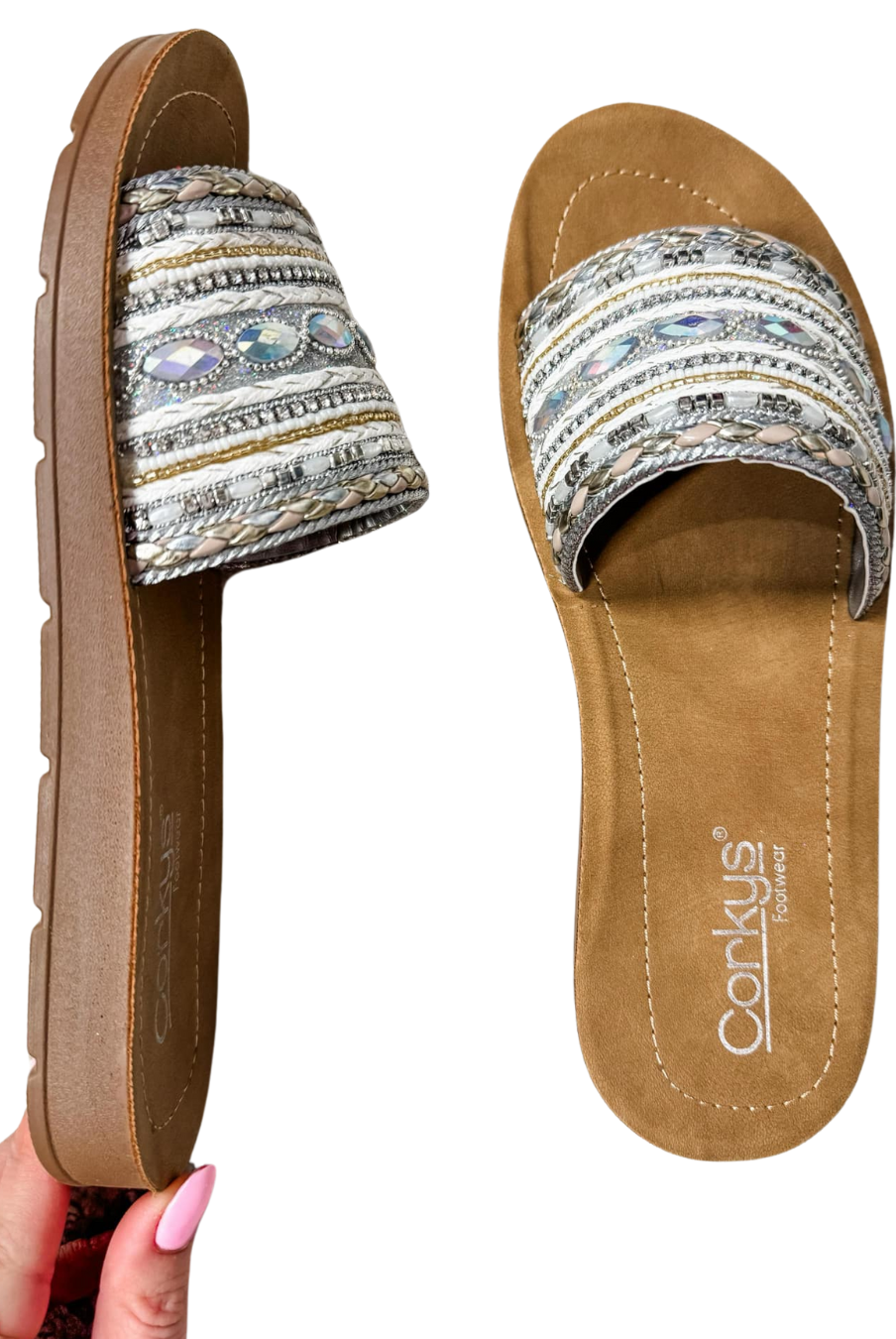 The Vacation Mode Sandals (7-11)-250 Shoes-Corky's Footwear-Hello Friends Boutique-Woman's Fashion Boutique Located in Traverse City, MI