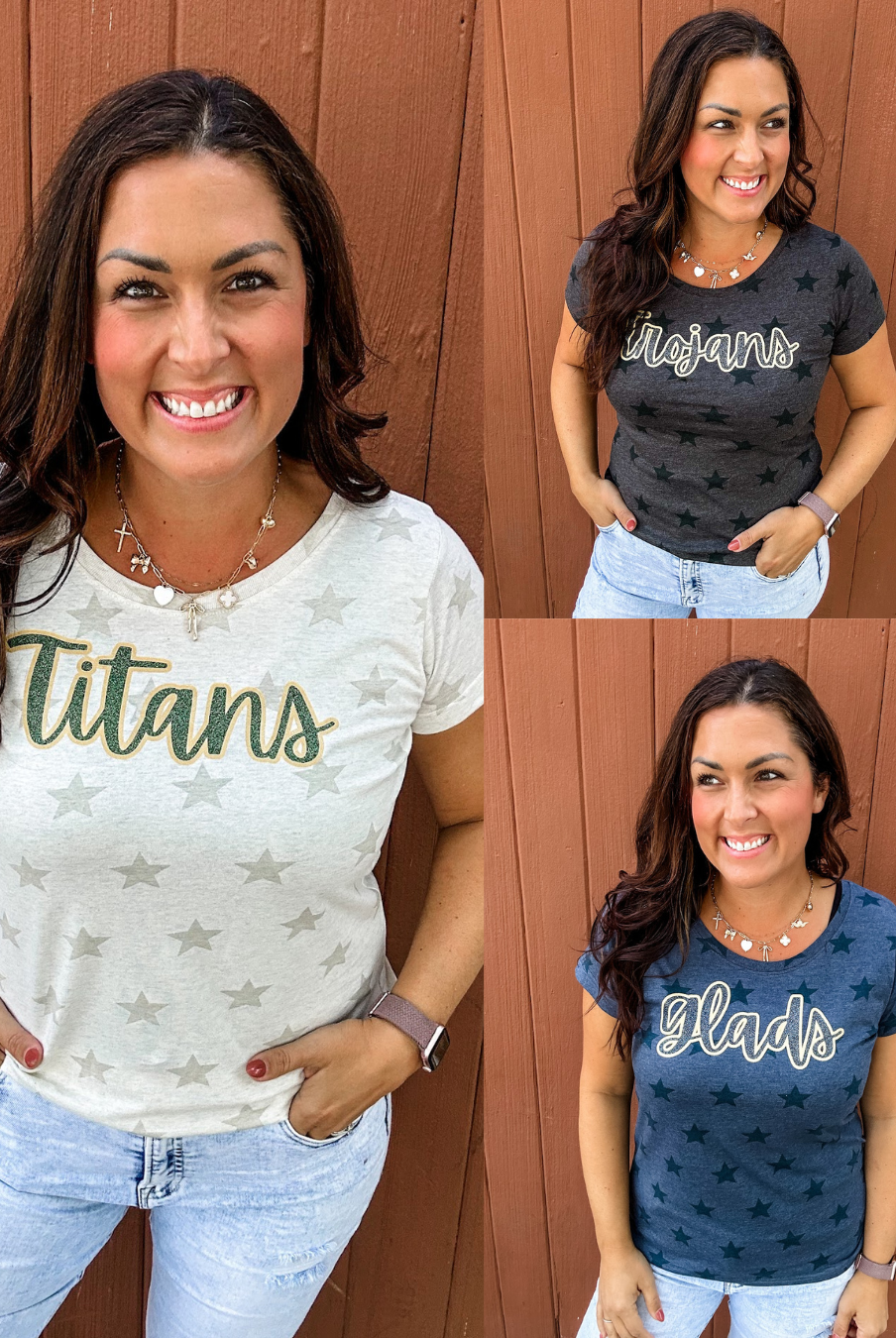 Local Graphic Tee (Gladiators/Trojans/Titans) (S-2XL)-130 Graphic Tees-SSACTIVE-Hello Friends Boutique-Woman's Fashion Boutique Located in Traverse City, MI