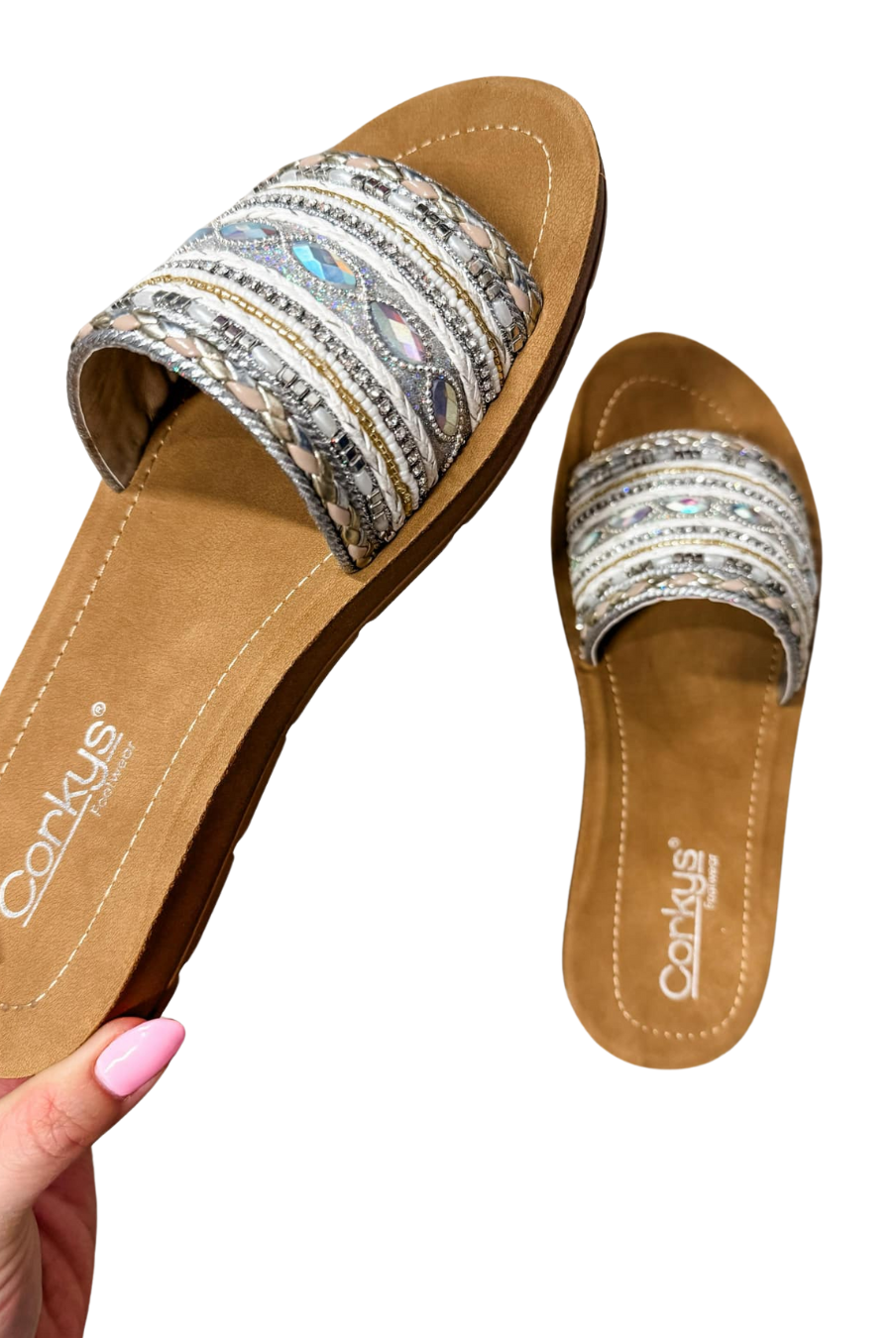 The Vacation Mode Sandals (7-11)-250 Shoes-Corky's Footwear-Hello Friends Boutique-Woman's Fashion Boutique Located in Traverse City, MI