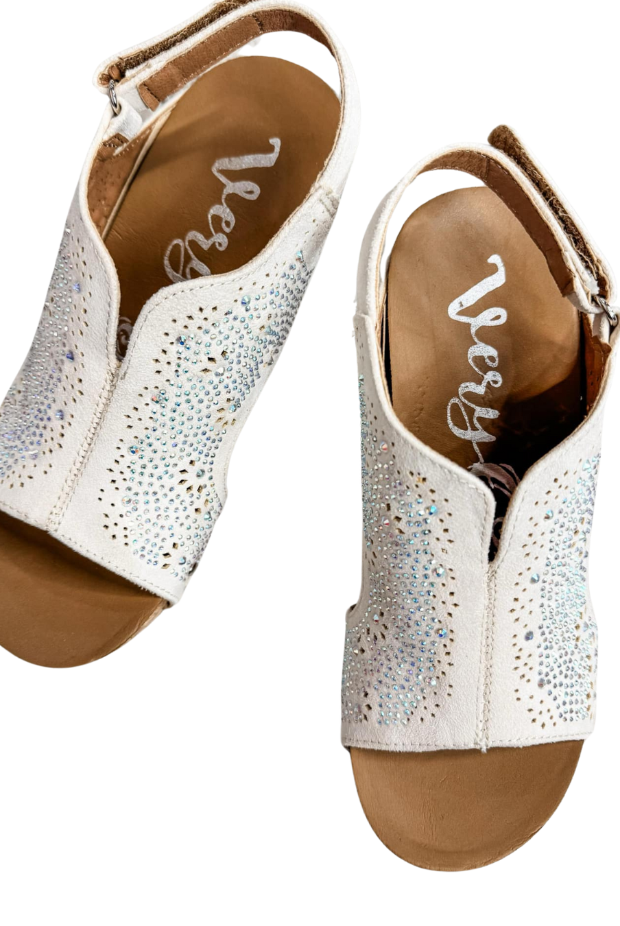 Starry Nights Wedges in Cream (6-11)-250 Shoes-Very G-Hello Friends Boutique-Woman's Fashion Boutique Located in Traverse City, MI