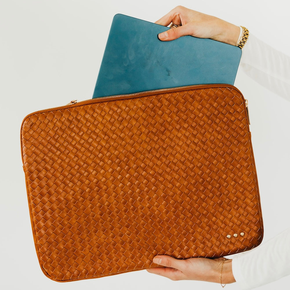 Walker Woven Laptop Sleeve-Laptop Sleeve-Pretty Simple