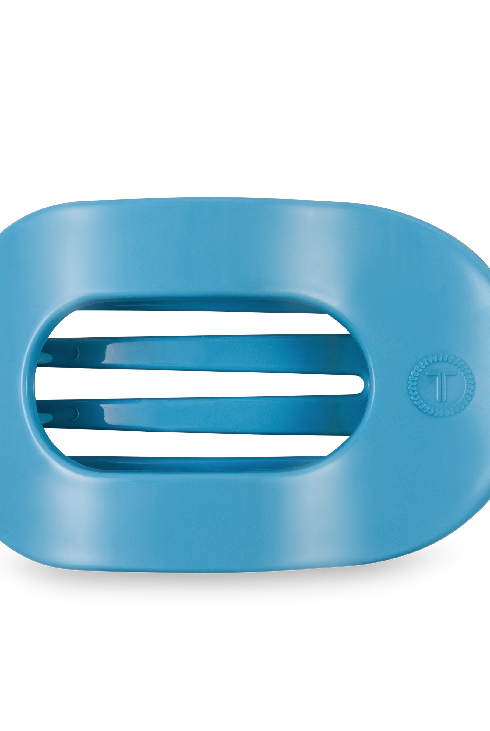 Round Flat Hair Clip | Summer Sky-290 Beauty-faire - TELETIES-Hello Friends Boutique-Woman's Fashion Boutique Located in Traverse City, MI