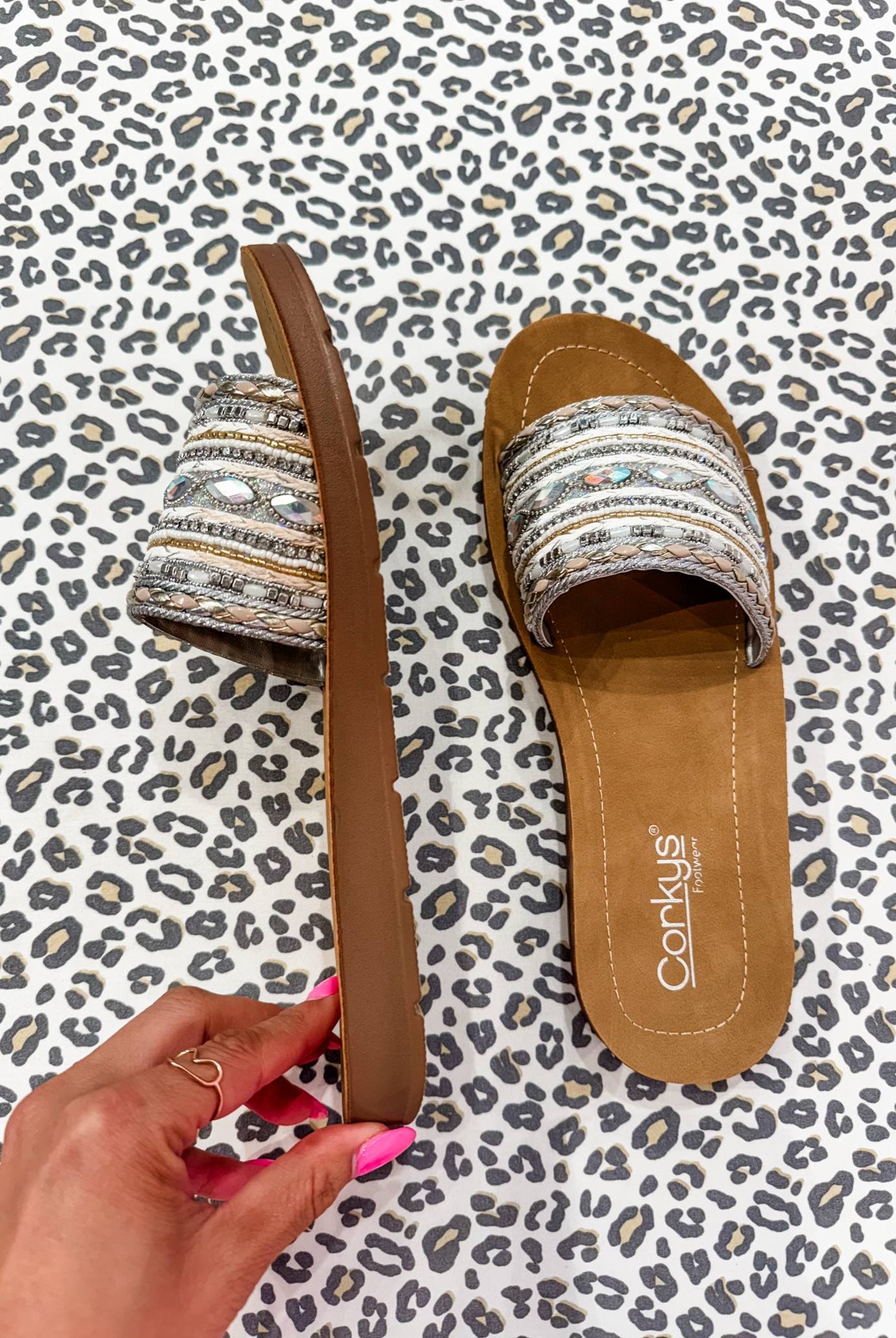 The Vacation Mode Sandals (7-11)-250 Shoes-Corky's Footwear-Hello Friends Boutique-Woman's Fashion Boutique Located in Traverse City, MI