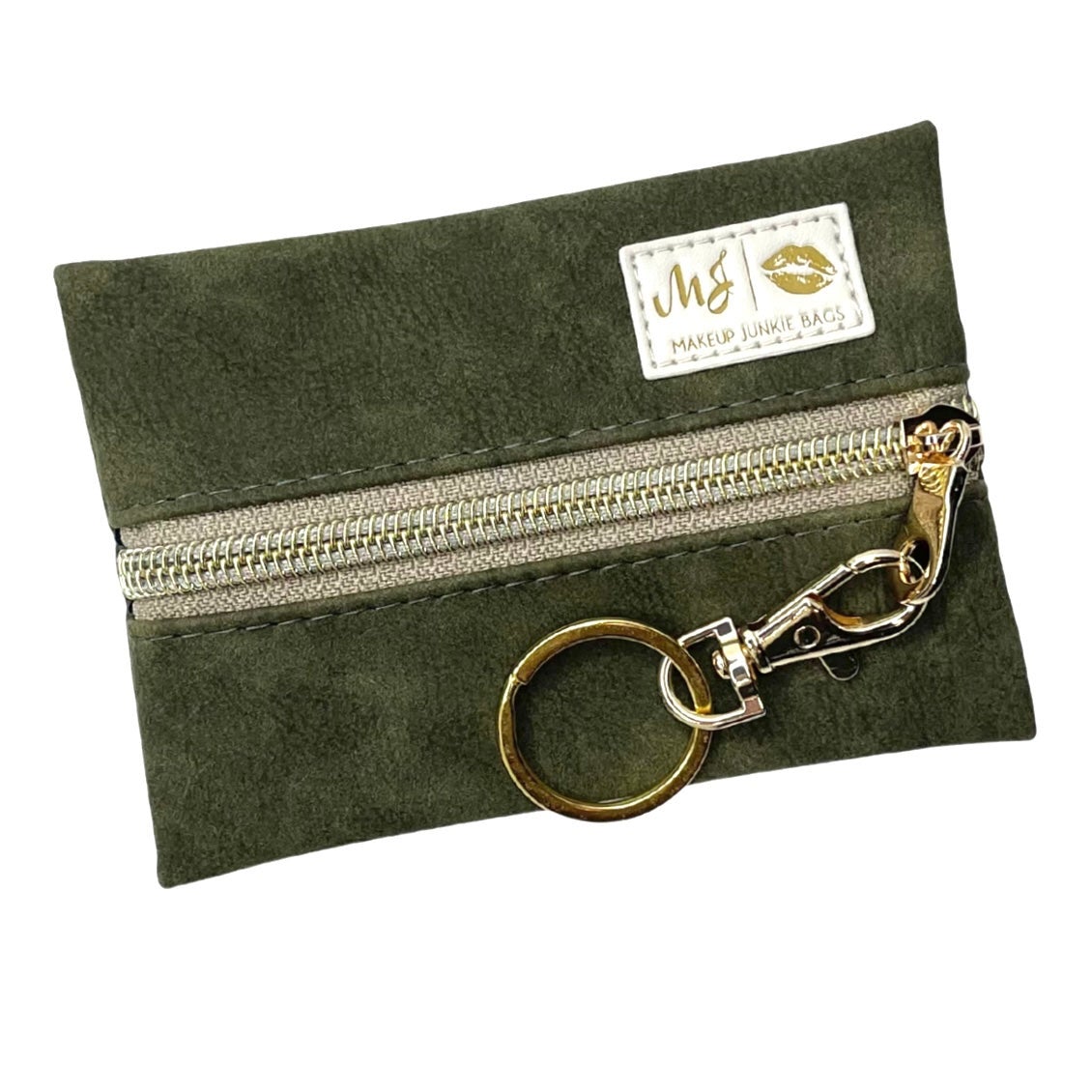 LIVE BOX- Suede Soul Olive - Center Zip Micro