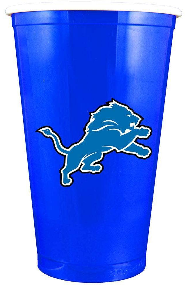 Blue Plastic Detroit Cup-300 Treats/Gift-The Memory Company-Hello Friends Boutique-Woman's Fashion Boutique Located in Traverse City, MI