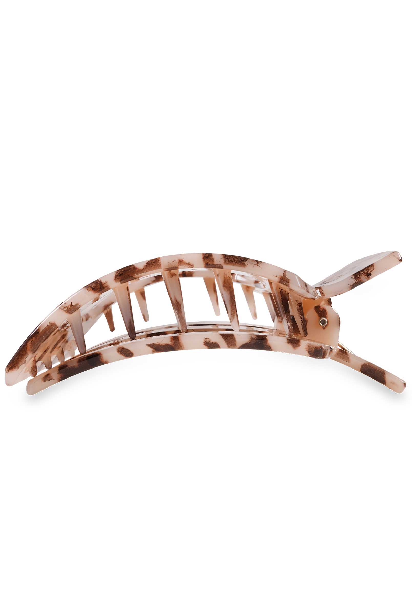 Square Flat Hair Clip | Blonde Tortoise-290 Beauty-faire - TELETIES-Hello Friends Boutique-Woman's Fashion Boutique Located in Traverse City, MI