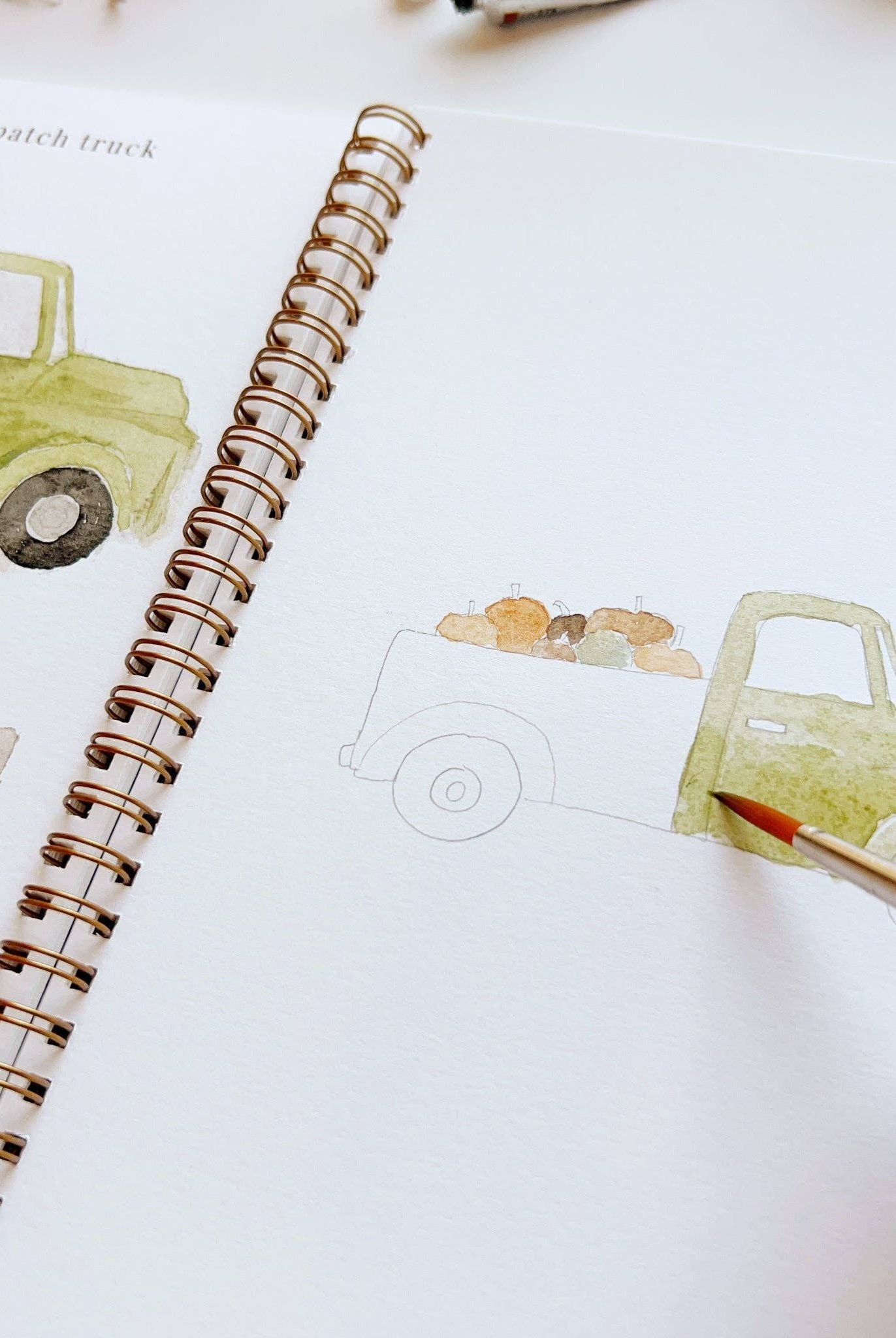 Autumn Bliss Watercolor Workbook-300 Treats/Gift-emily lex studio-Hello Friends Boutique-Woman's Fashion Boutique Located in Traverse City, MI