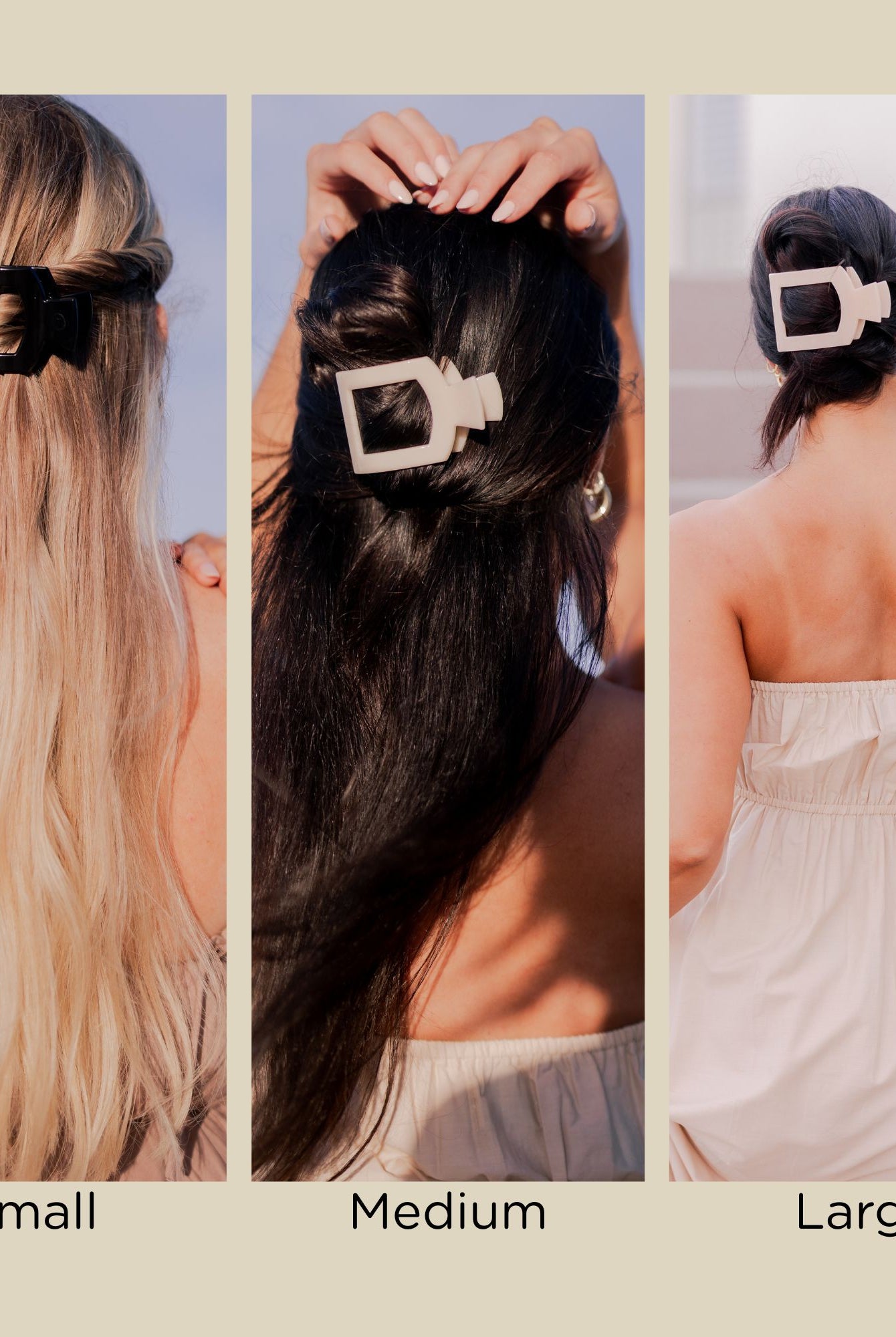 Square Flat Hair Clip | Tortoise-290 Beauty-faire - TELETIES-Hello Friends Boutique-Woman's Fashion Boutique Located in Traverse City, MI
