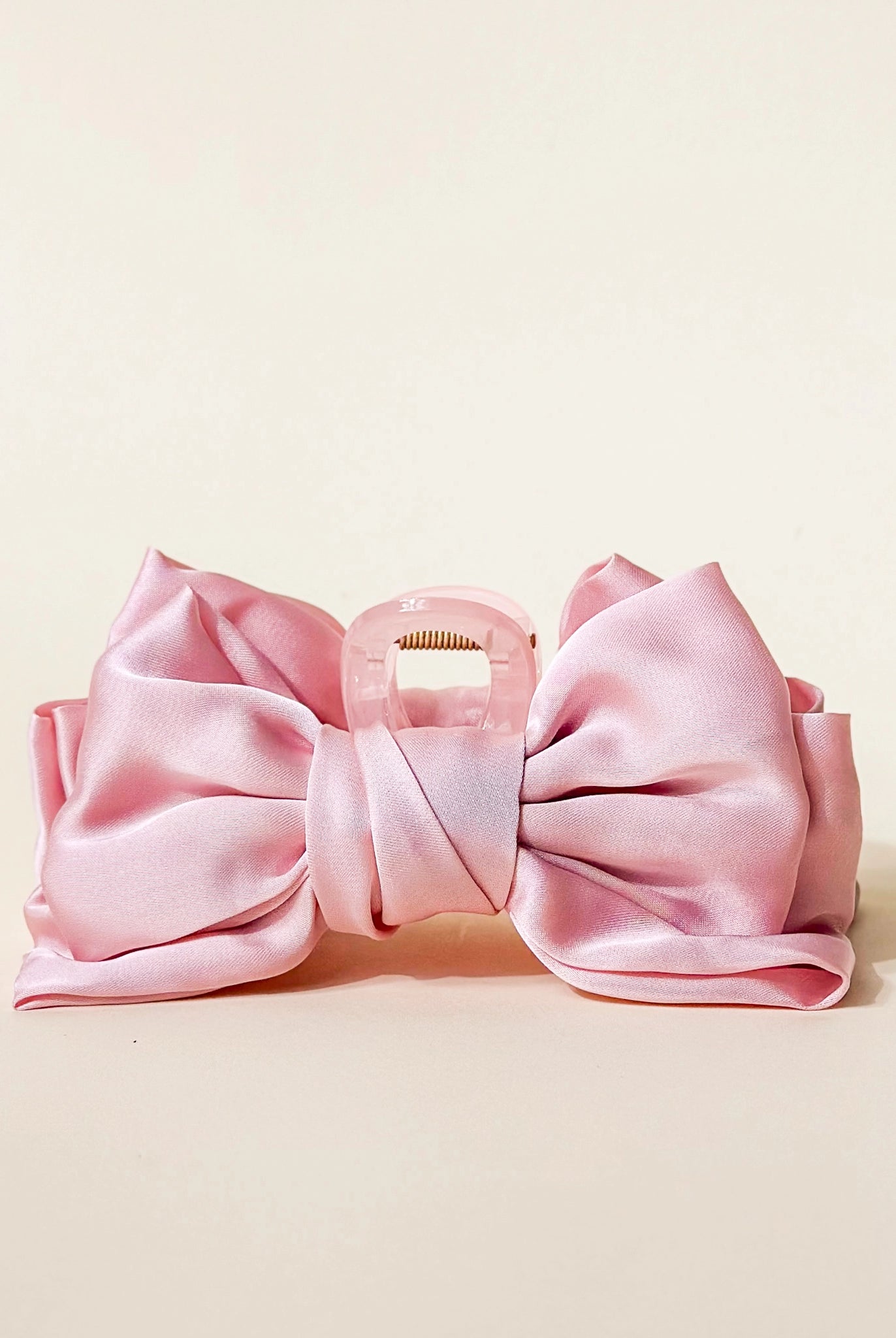 Satin Bow Claw Clip-290 Beauty-faire - The Darling Effect-Hello Friends Boutique-Woman's Fashion Boutique Located in Traverse City, MI