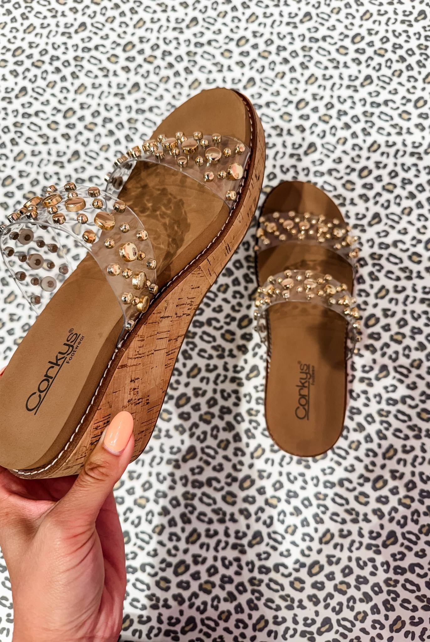 Corky's Bad Habit Wedges (7-11)-250 Shoes-Corky's Footwear-Hello Friends Boutique-Woman's Fashion Boutique Located in Traverse City, MI