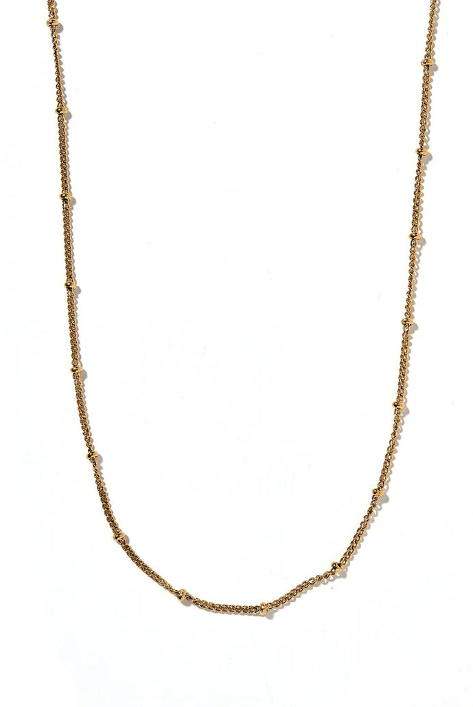 Necklace - Miles Gold-230 Jewelry-Linny Co-Hello Friends Boutique-Woman's Fashion Boutique Located in Traverse City, MI