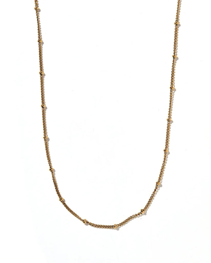 Necklace - Miles Gold-230 Jewelry-Linny Co-Hello Friends Boutique-Woman's Fashion Boutique Located in Traverse City, MI
