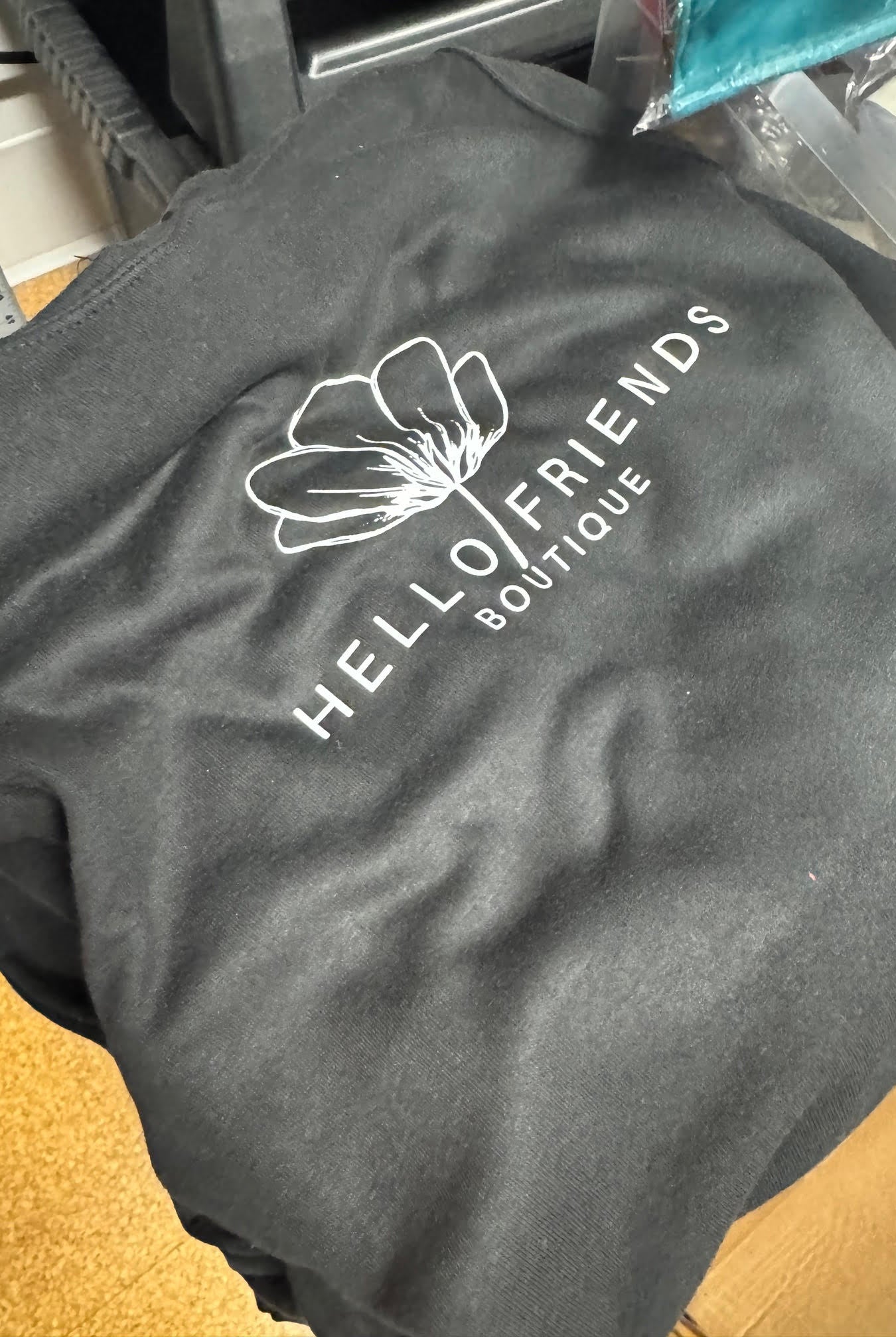 Hello Friends Signature Hoodie (S-3XL)-130 Graphic Tees-SSACTIVE-Hello Friends Boutique-Woman's Fashion Boutique Located in Traverse City, MI