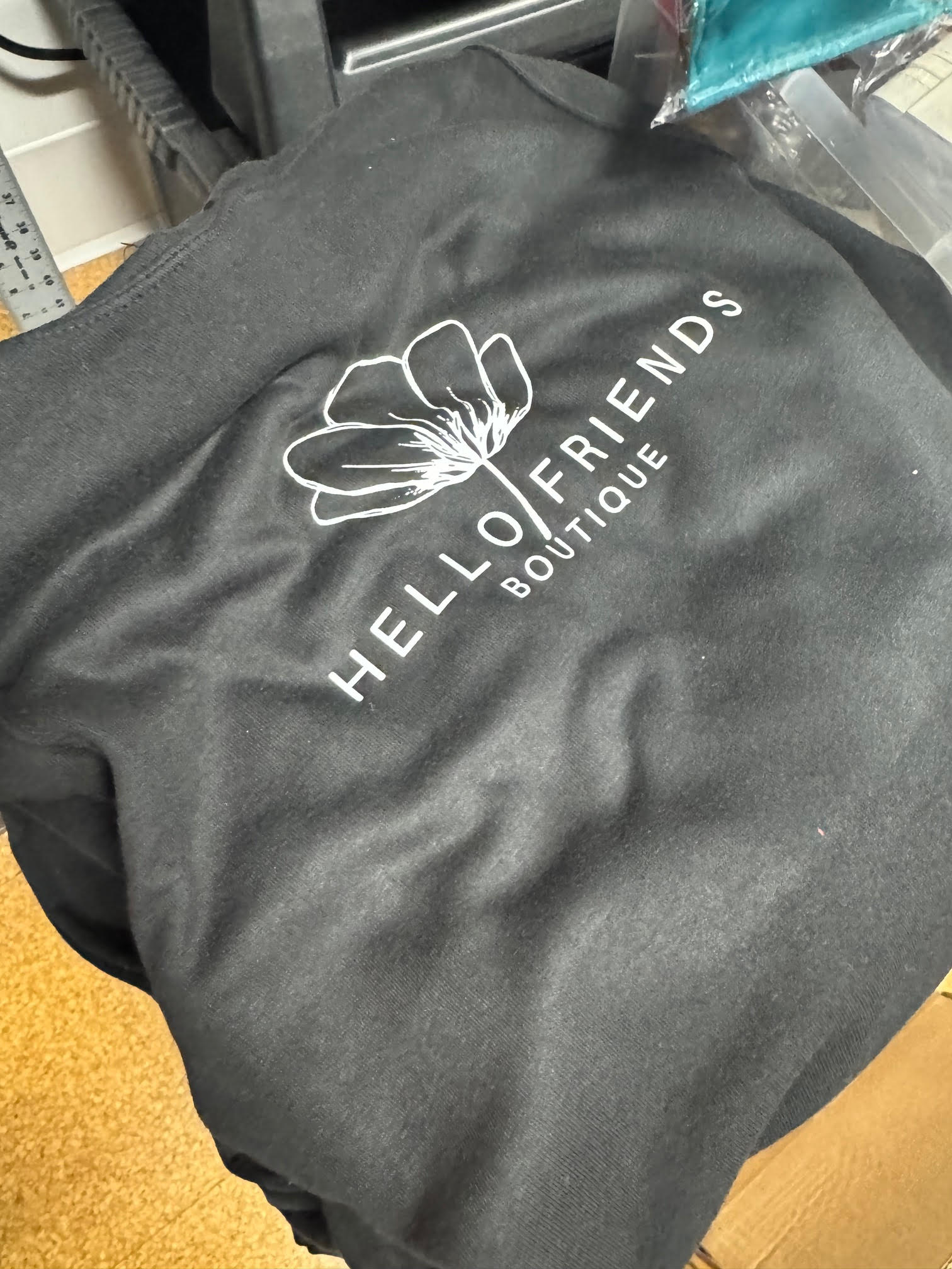 Hello Friends Signature Hoodie (S-3XL)-130 Graphic Tees-SSACTIVE-Hello Friends Boutique-Woman's Fashion Boutique Located in Traverse City, MI