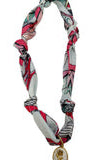 Pearl Flower Scarf Necklace-240 Jewelry-Lauren Kenzie-Hello Friends Boutique-Woman's Fashion Boutique Located in Traverse City, MI
