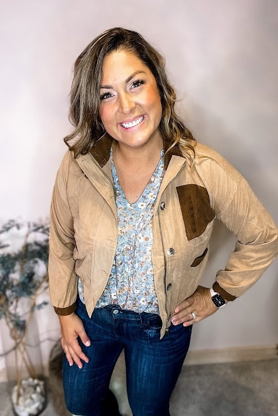 Runaway With Me Jacket-170 Jackets-Blu Pepper-Hello Friends Boutique-Woman's Fashion Boutique Located in Traverse City, MI