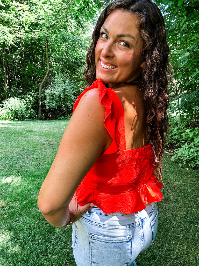 Ain't Comin' Back Top (S-L)-180 Dresses-GILLI-Hello Friends Boutique-Woman's Fashion Boutique Located in Traverse City, MI