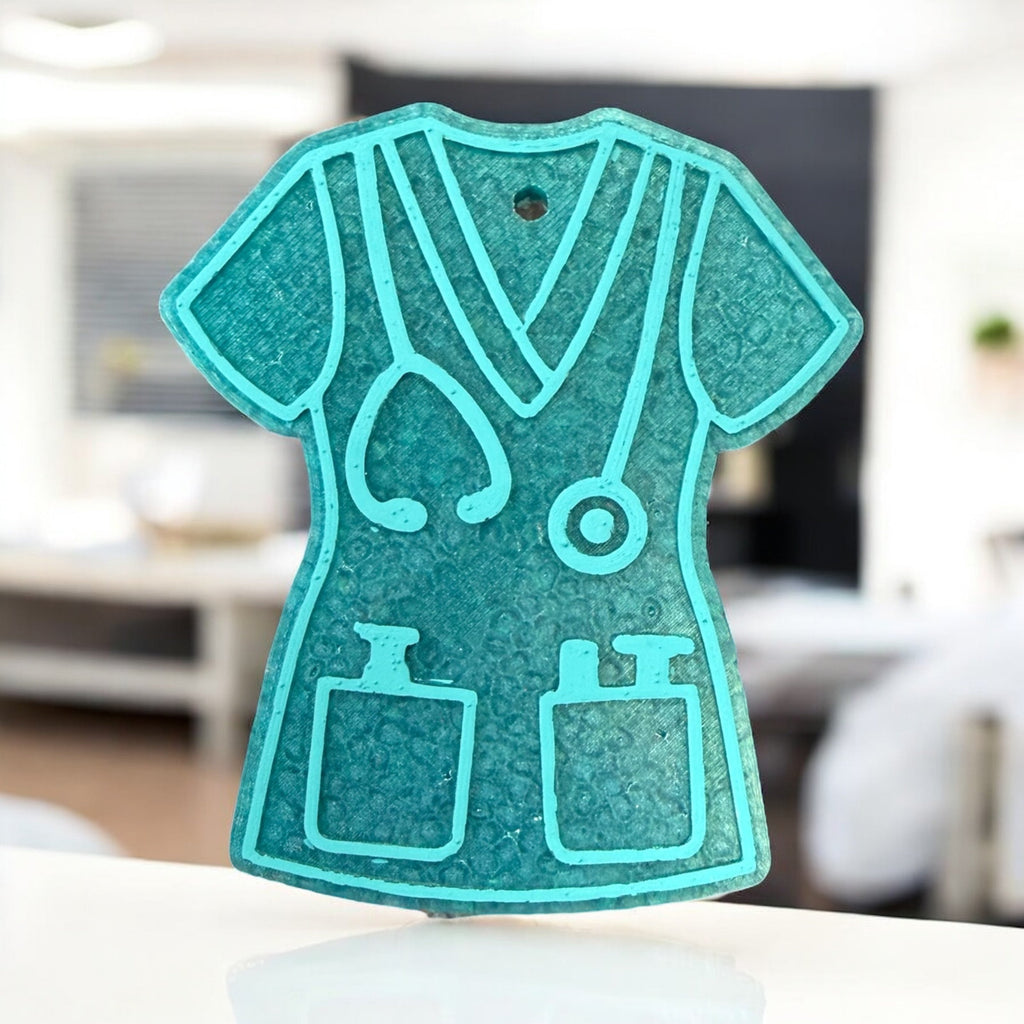 Teal Scrub Top Freshie-Bug & Bean Freshies-Hello Friends Boutique-Woman's Fashion Boutique Located in Traverse City, MI