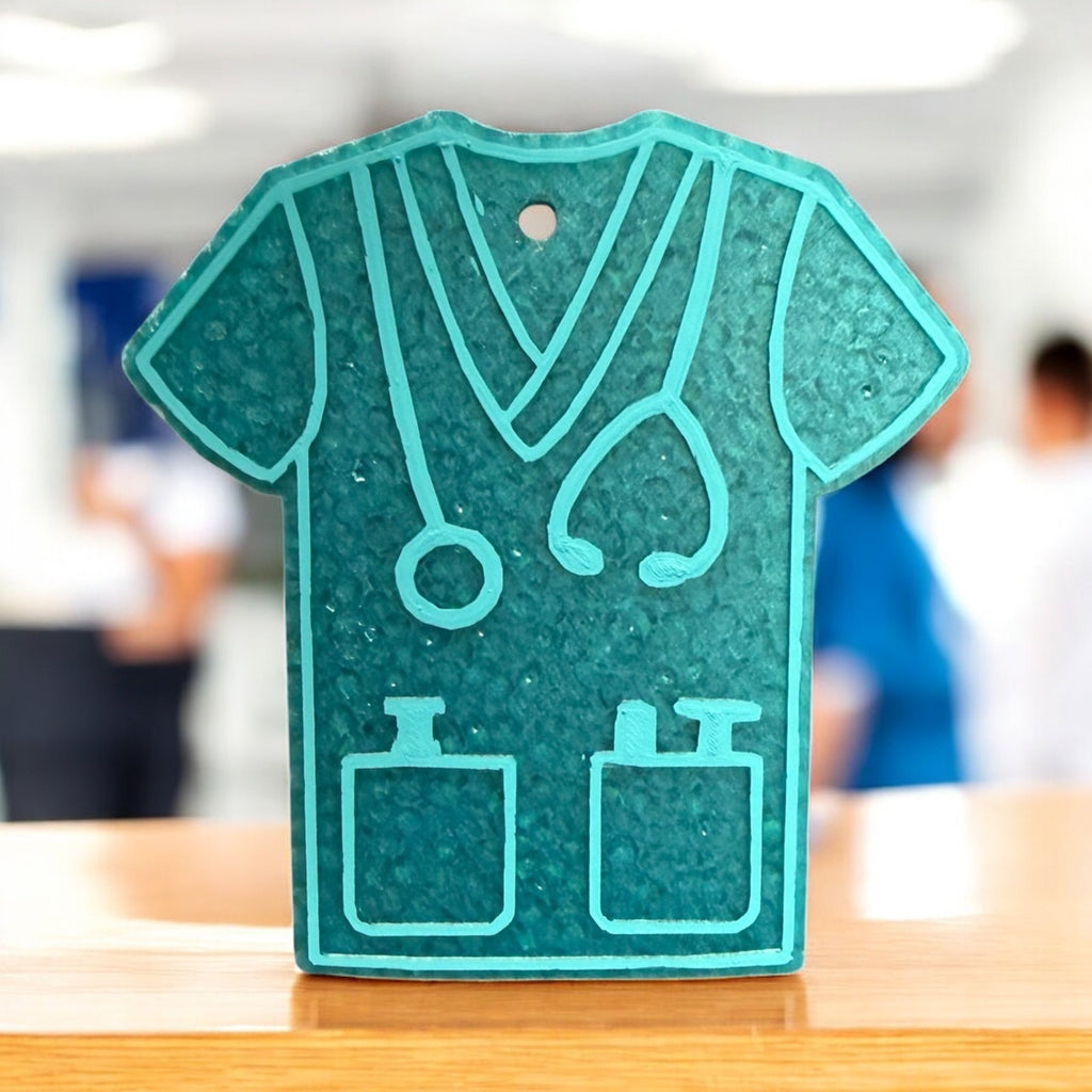 Teal Scrub Top Freshie-Bug & Bean Freshies-Hello Friends Boutique-Woman's Fashion Boutique Located in Traverse City, MI